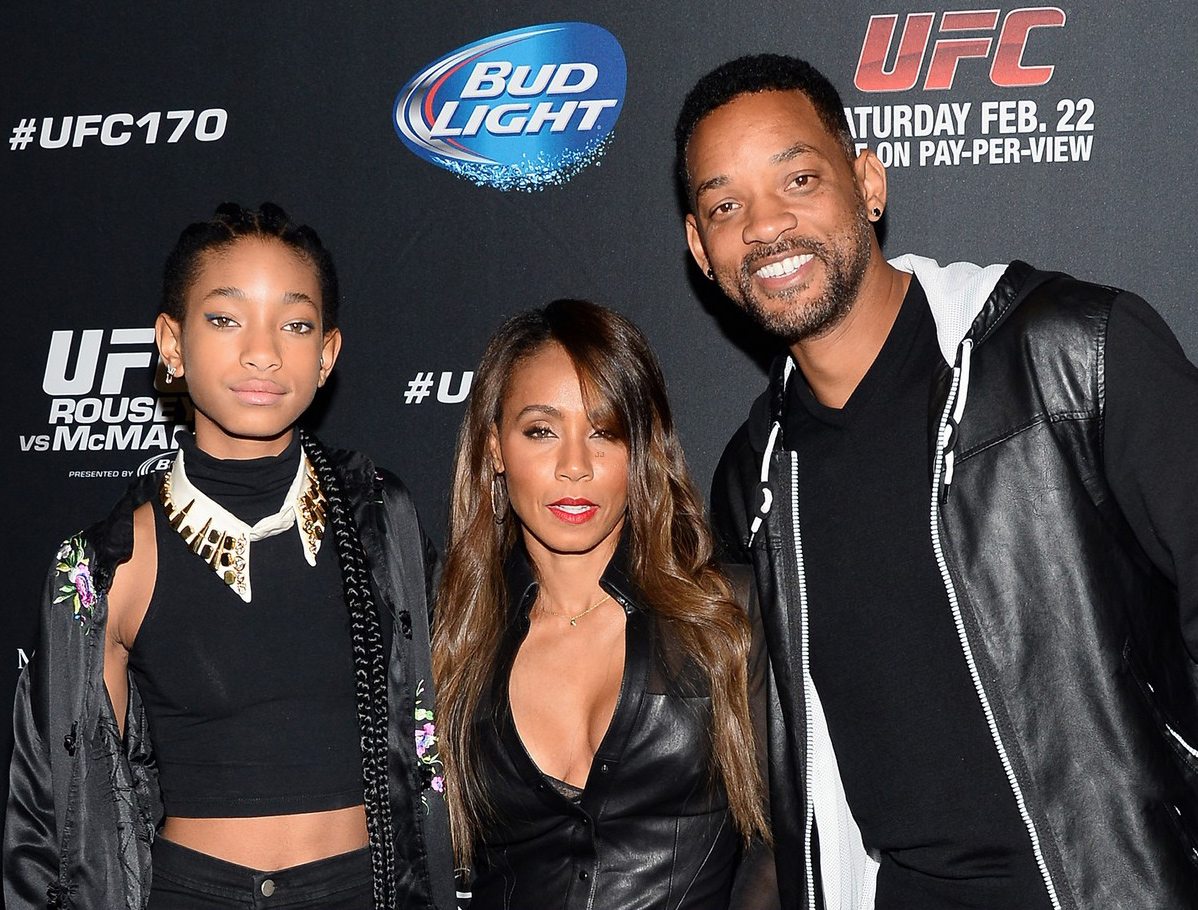 Jada Pinkett Smith attends UFC 170 Event