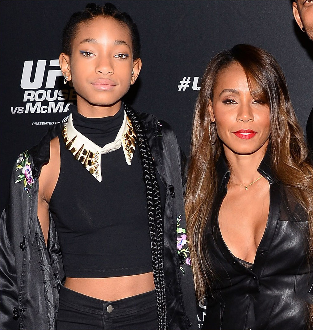 Jada Pinkett Smith attends UFC 170 Event