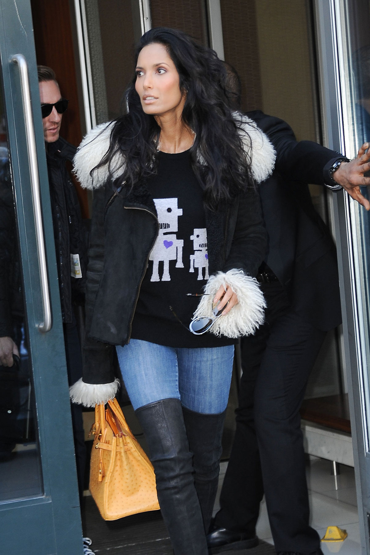 Padma Lakshmi out and about in New York