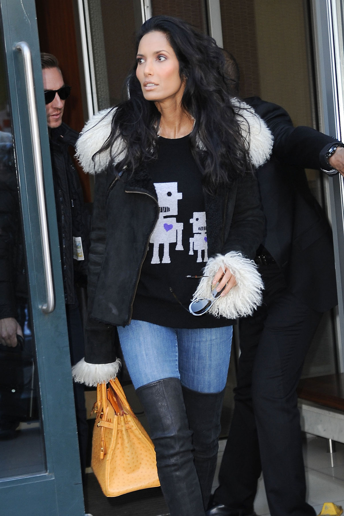 Padma Lakshmi out and about in New York