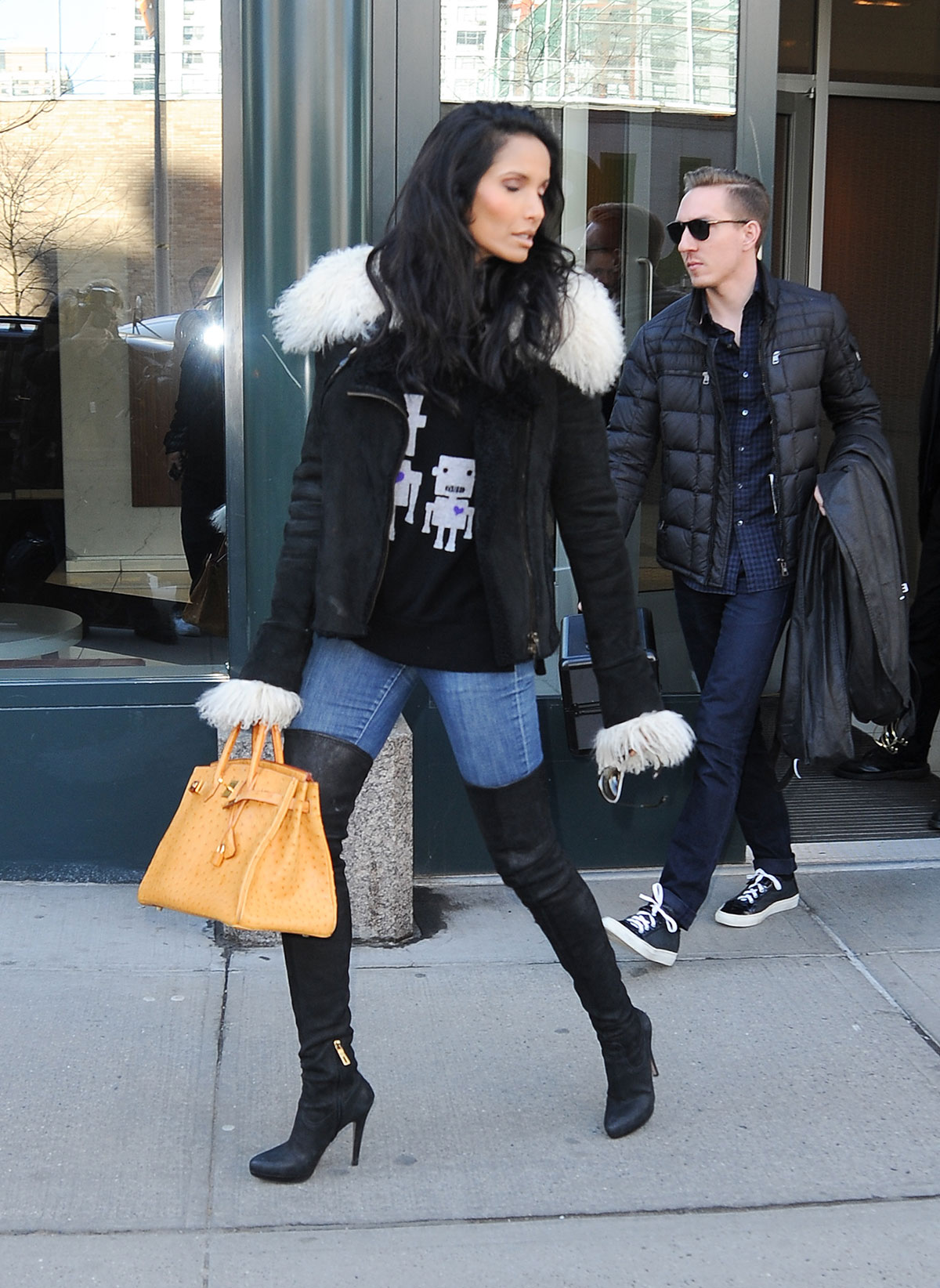 Padma Lakshmi out and about in New York