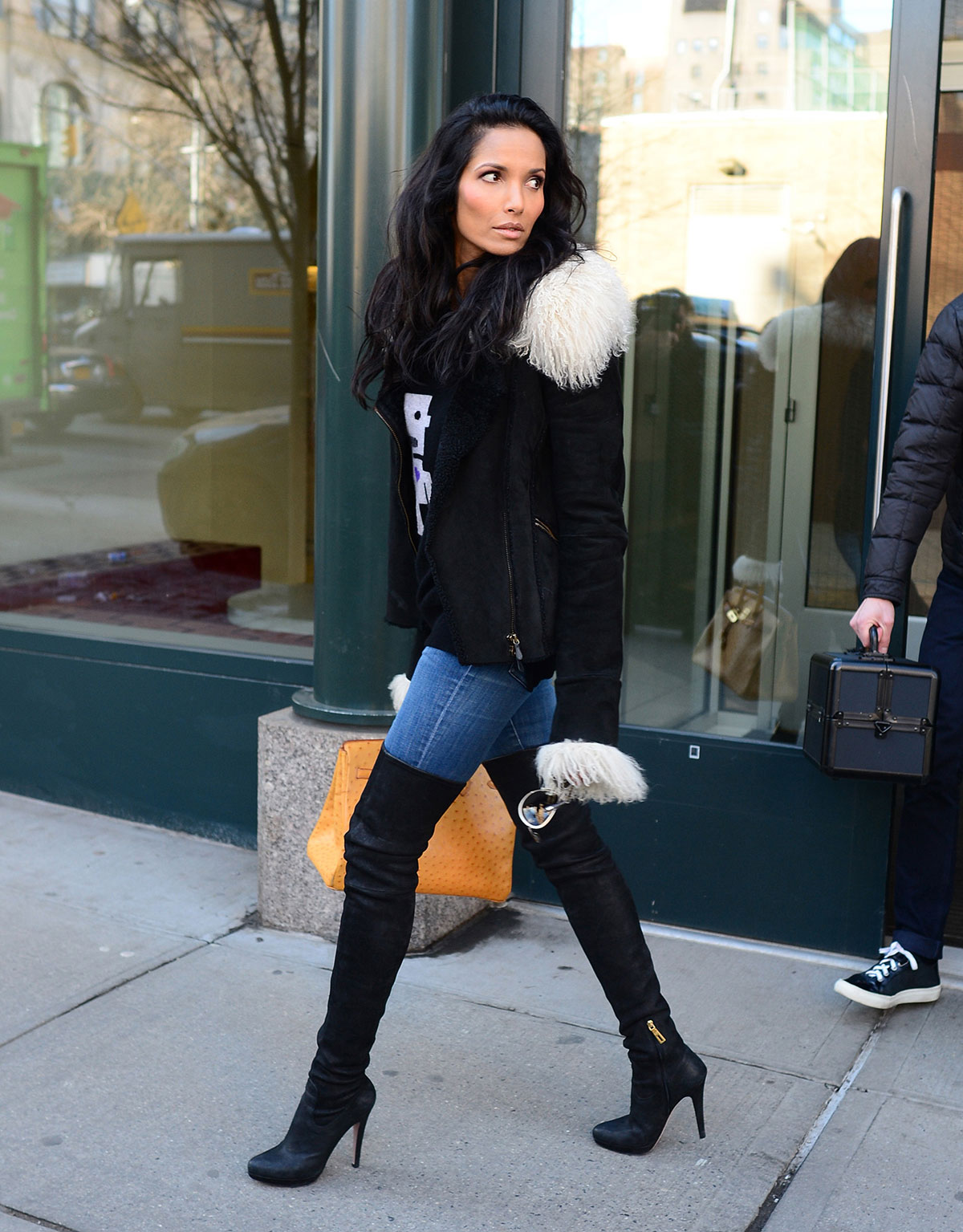 Padma Lakshmi out and about in New York