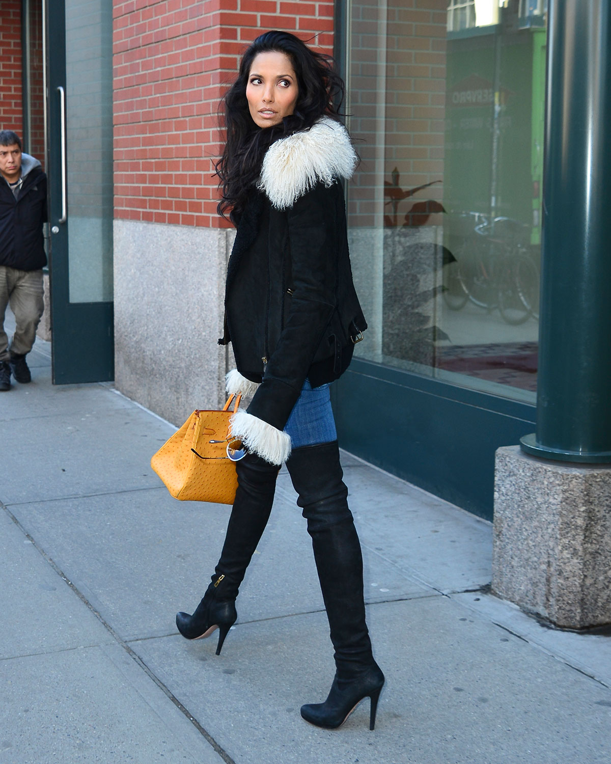 Padma Lakshmi out and about in New York