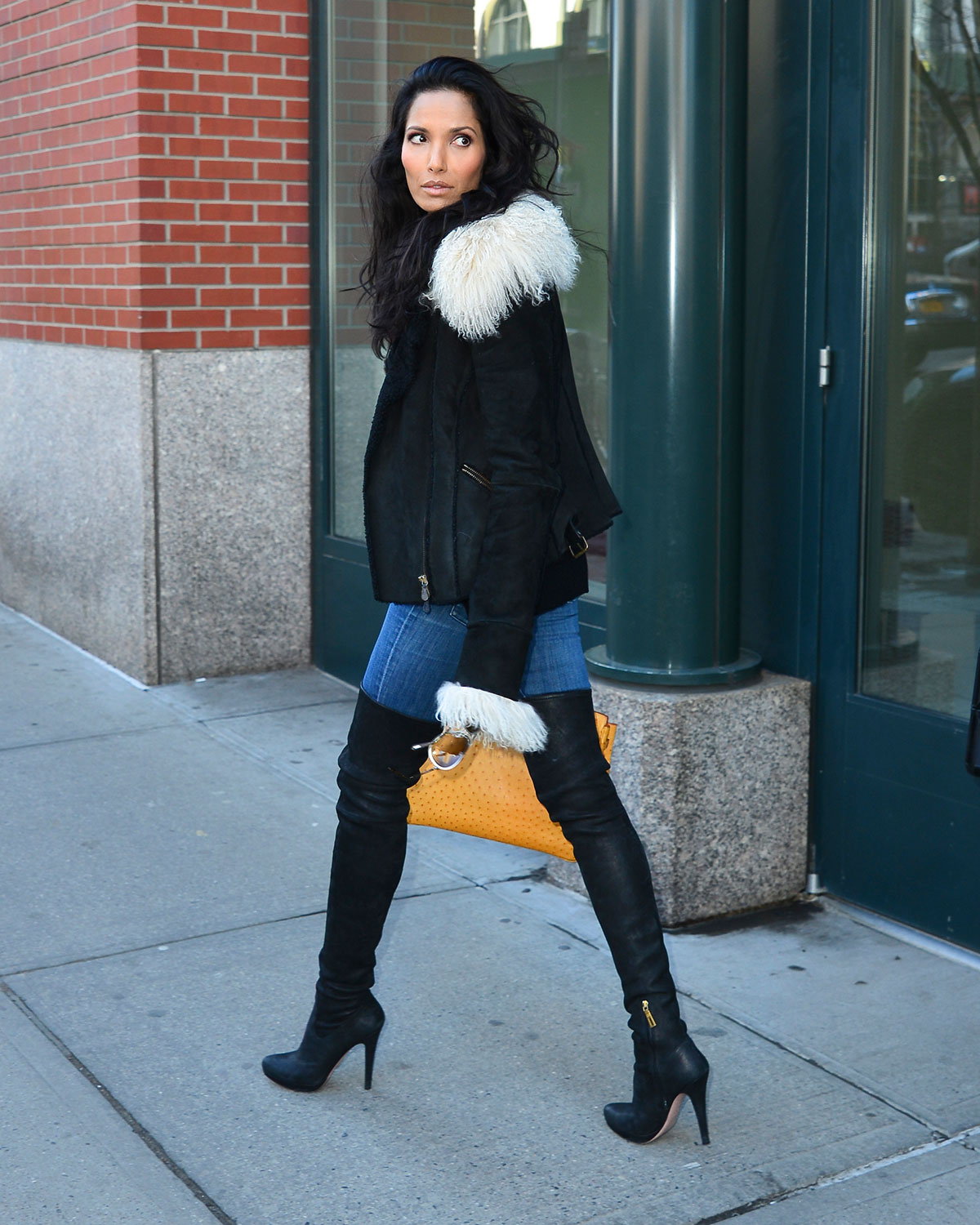 Padma Lakshmi out and about in New York