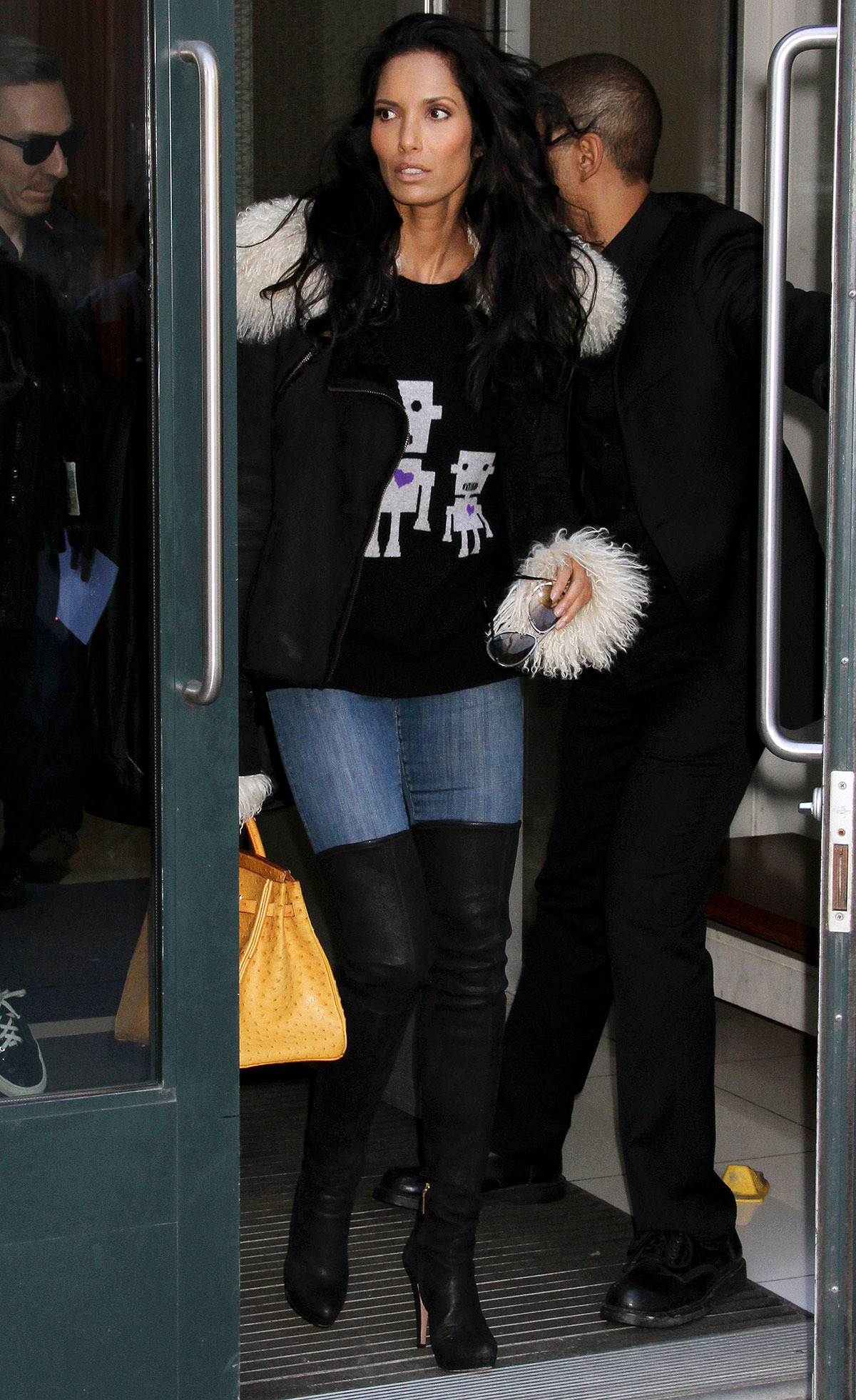 Padma Lakshmi out and about in New York