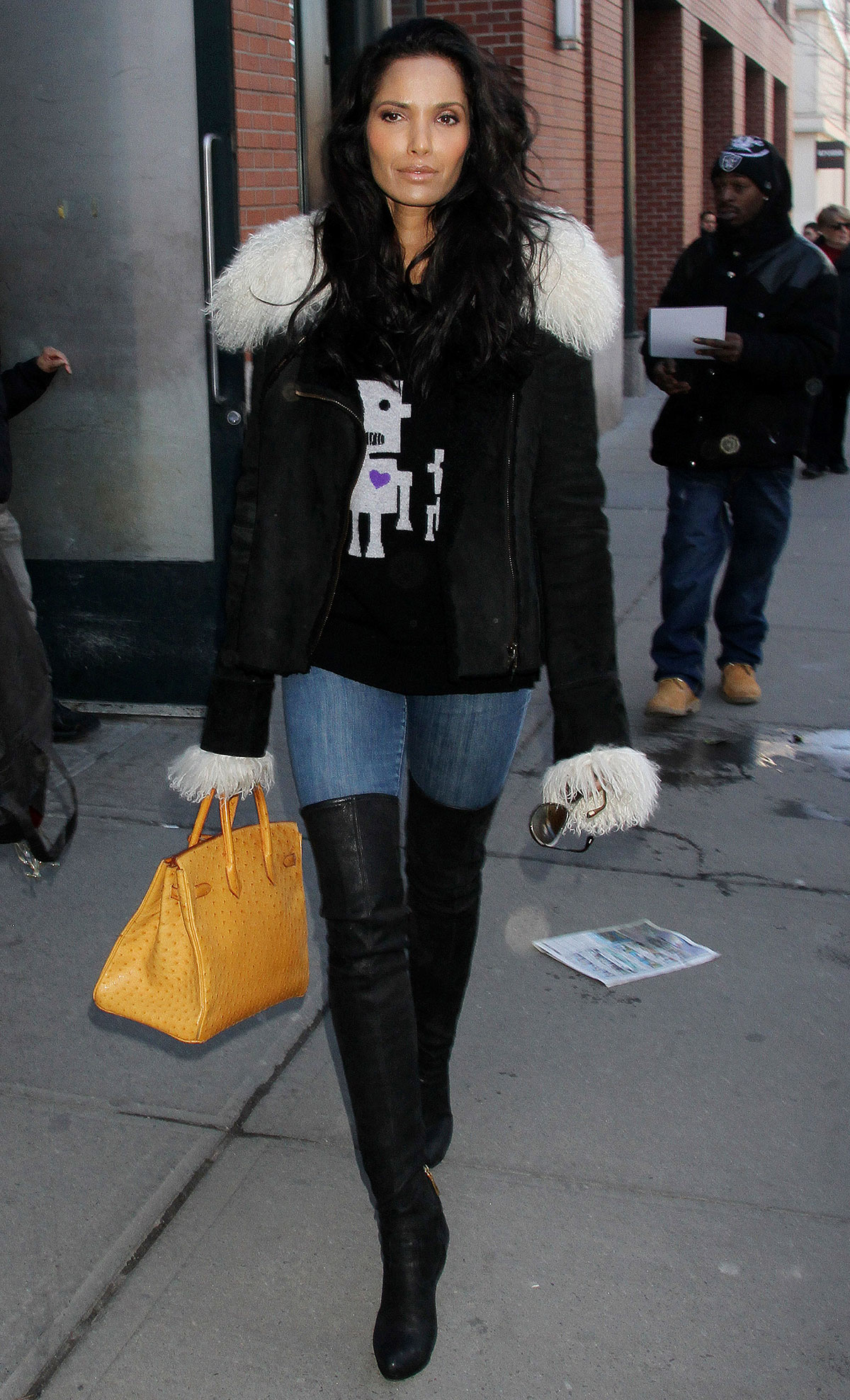 Padma Lakshmi out and about in New York