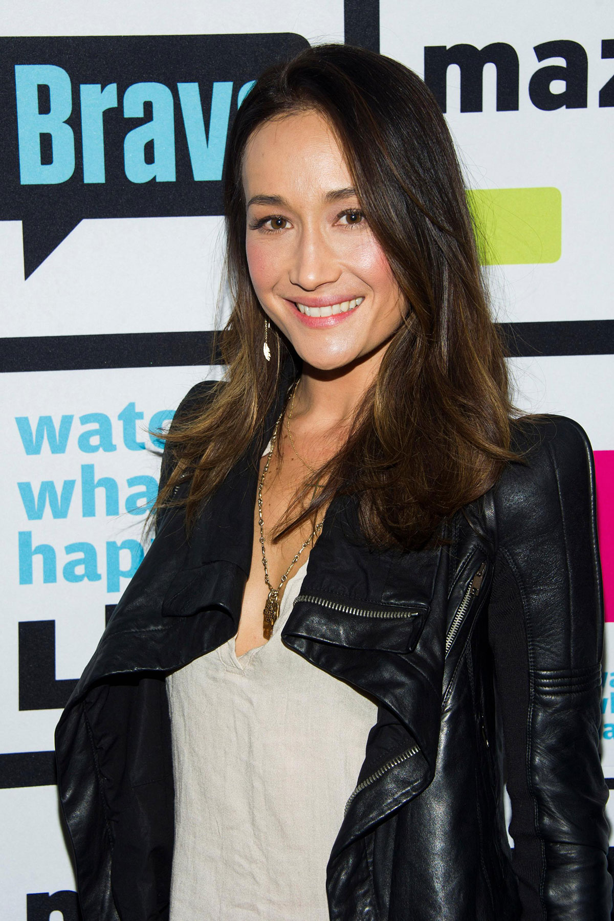 Maggie Q at Watch What Happens Live