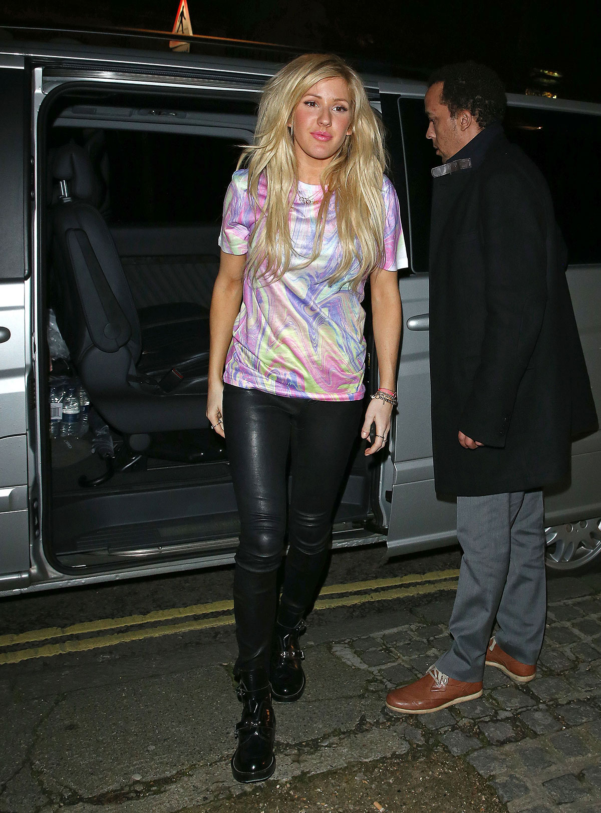 Ellie Goulding at BBC Radio 1 studios