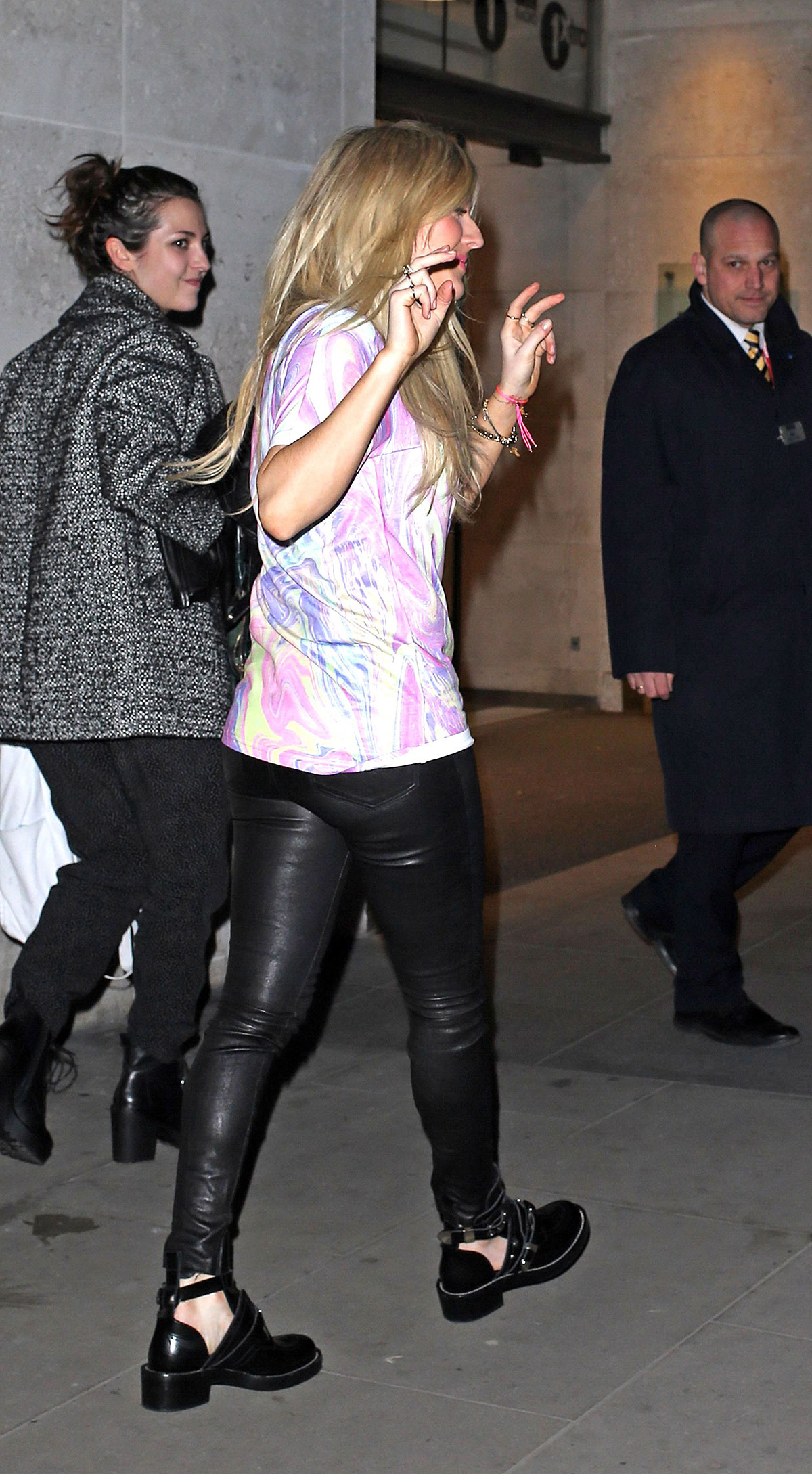 Ellie Goulding at BBC Radio 1 studios