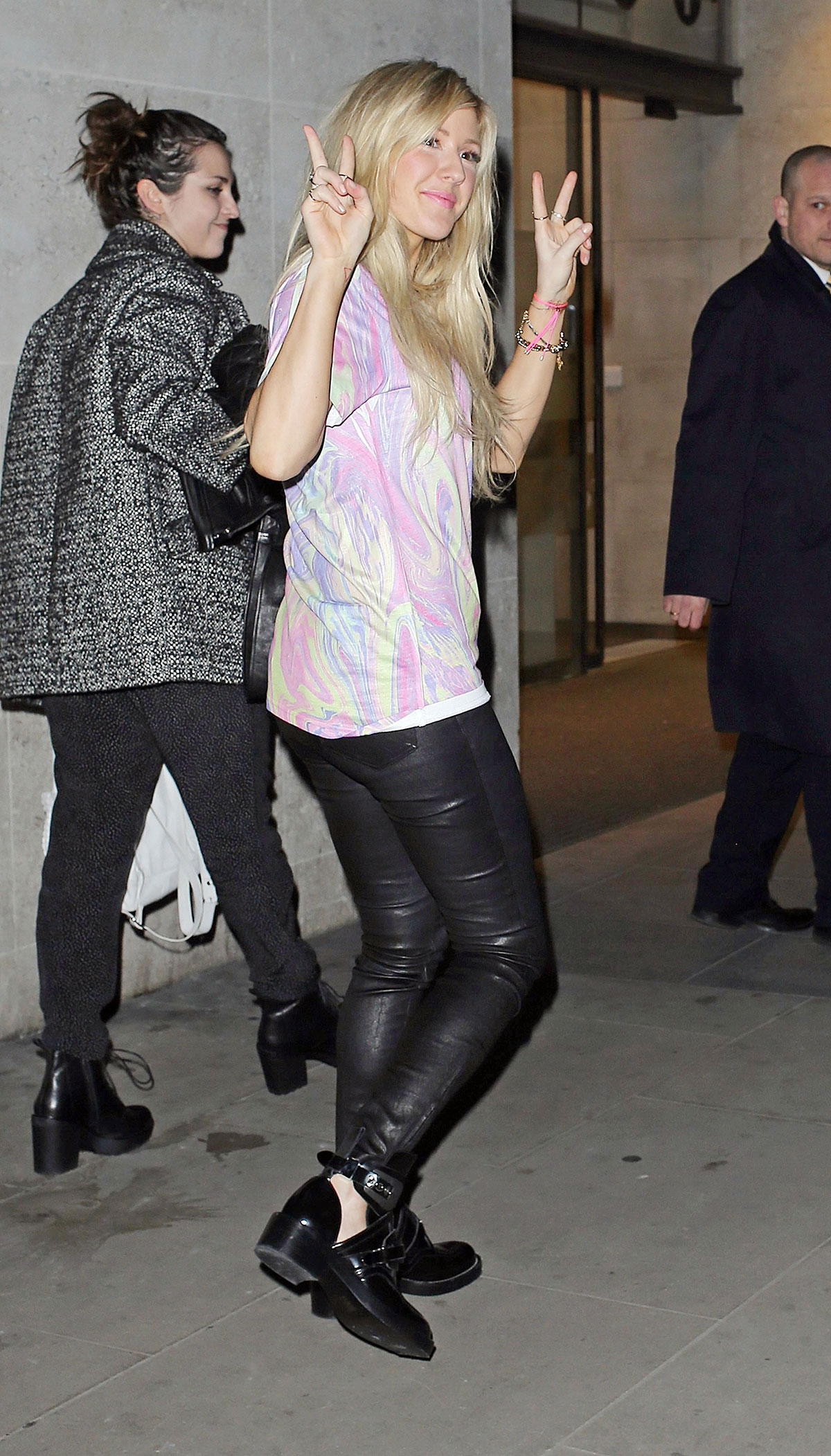 Ellie Goulding at BBC Radio 1 studios