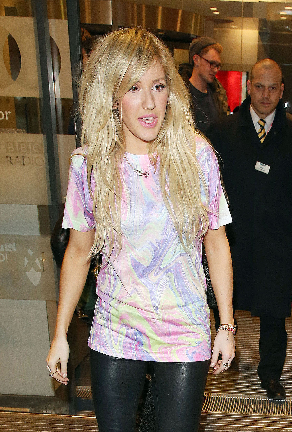 Ellie Goulding at BBC Radio 1 studios