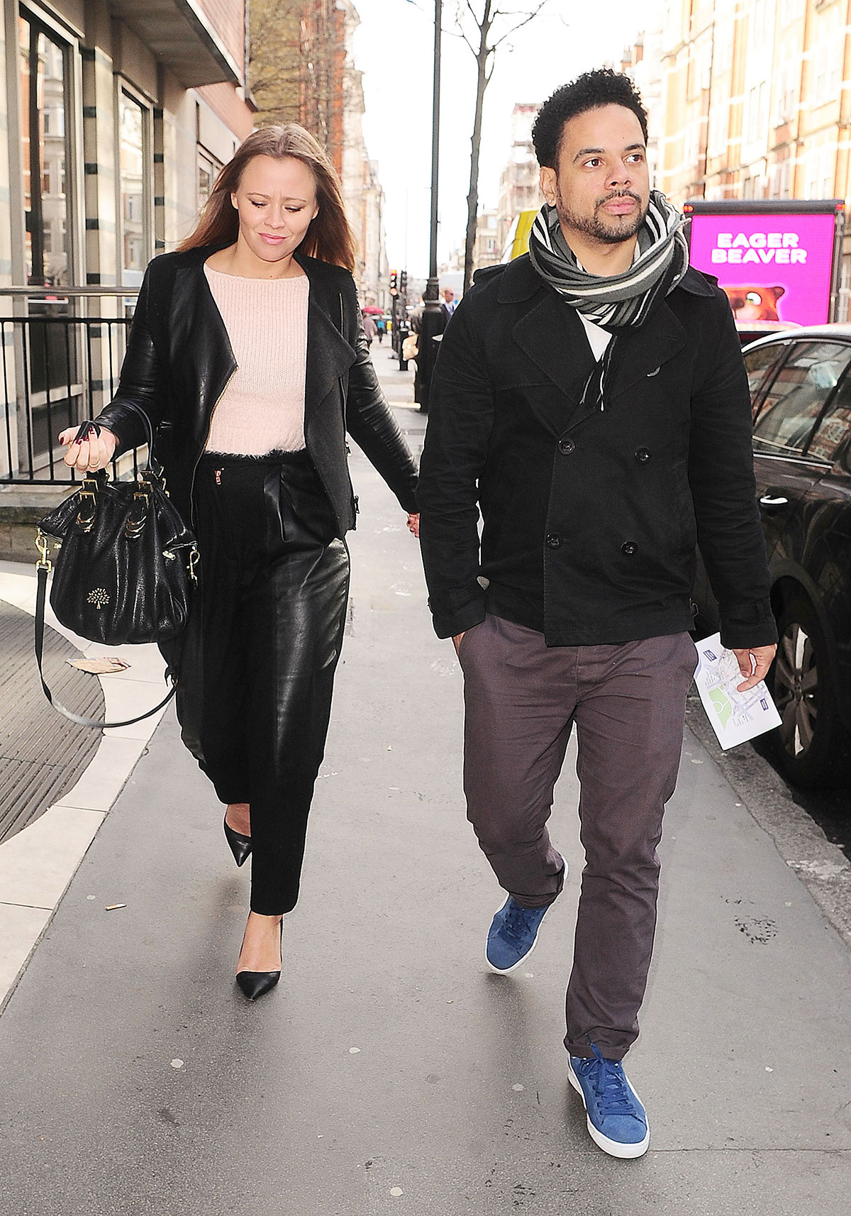 Kimberley Walsh out and about in London