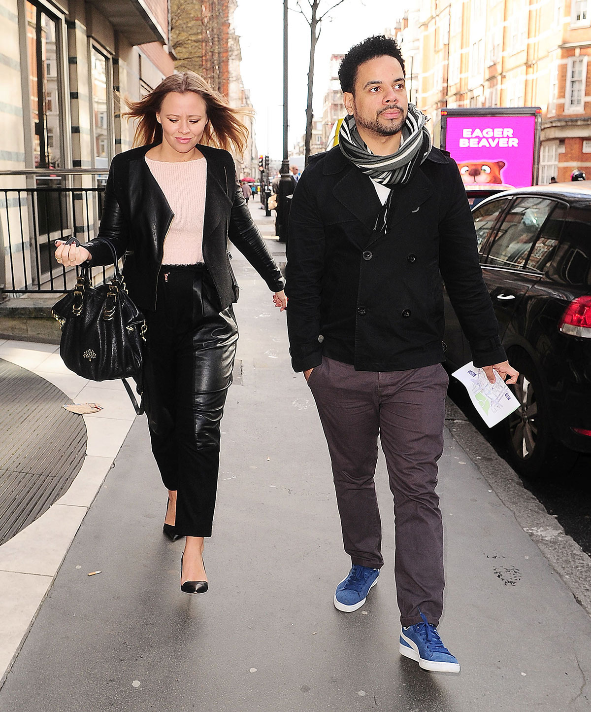 Kimberley Walsh out and about in London