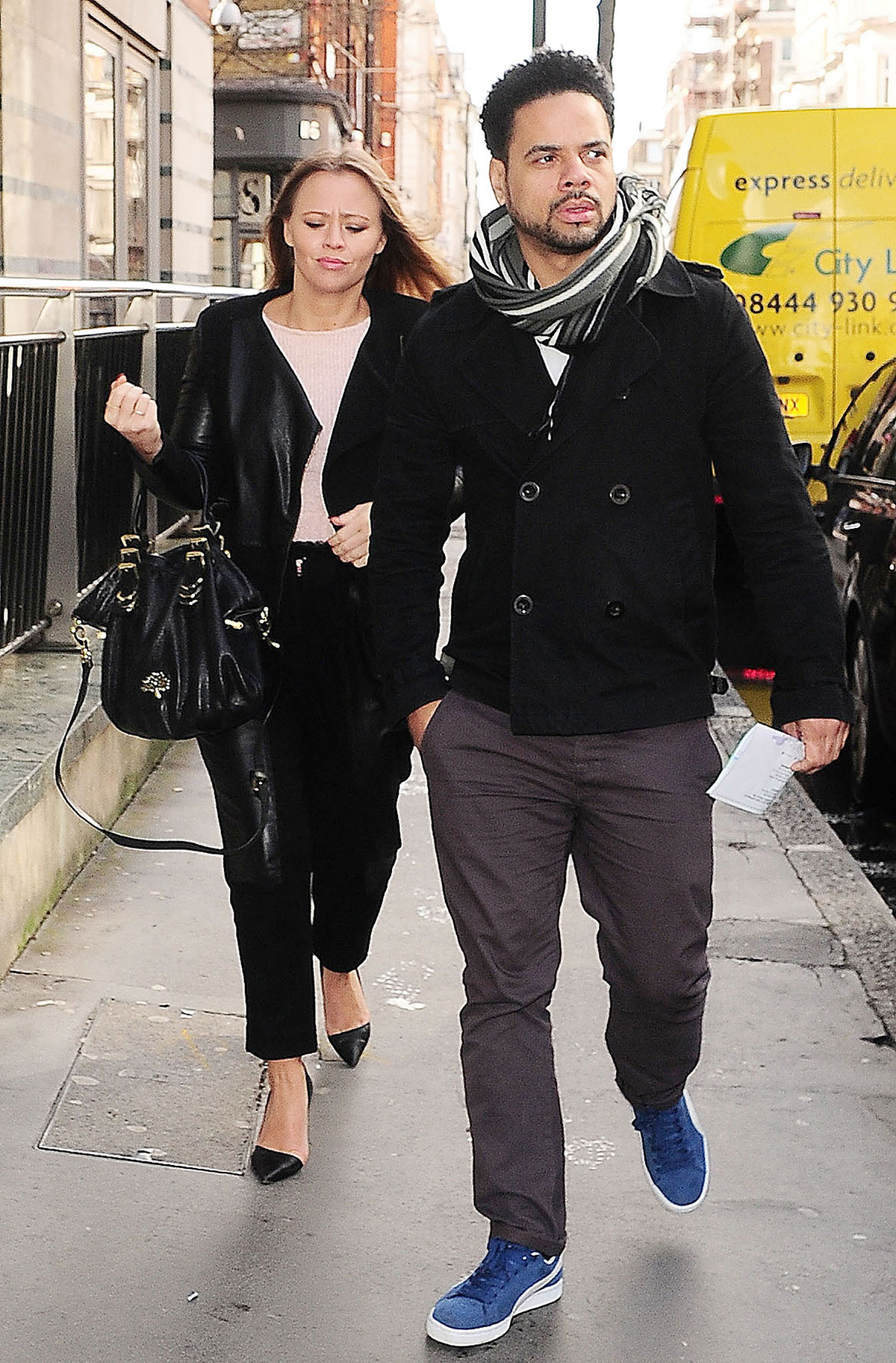 Kimberley Walsh out and about in London