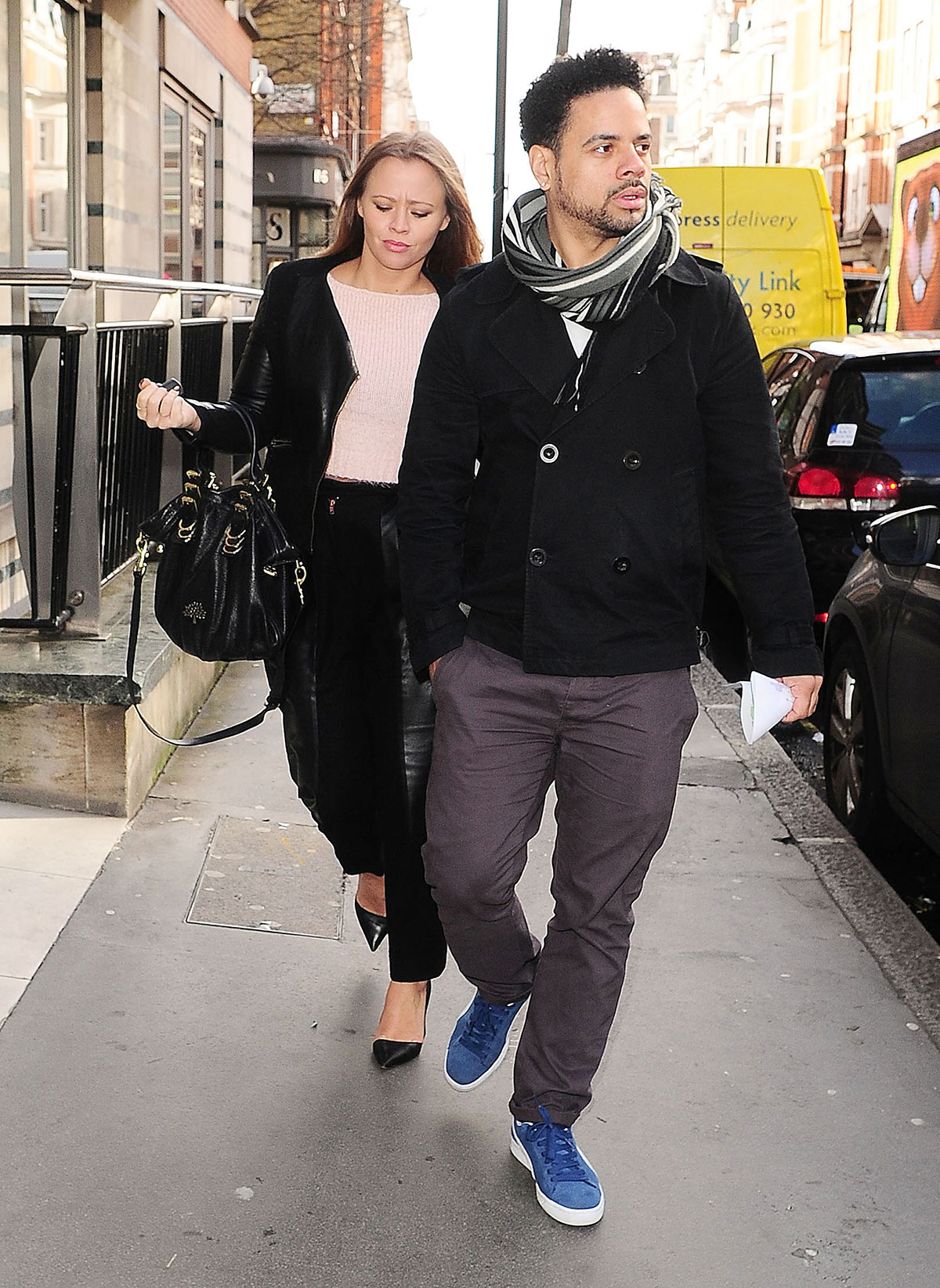 Kimberley Walsh out and about in London