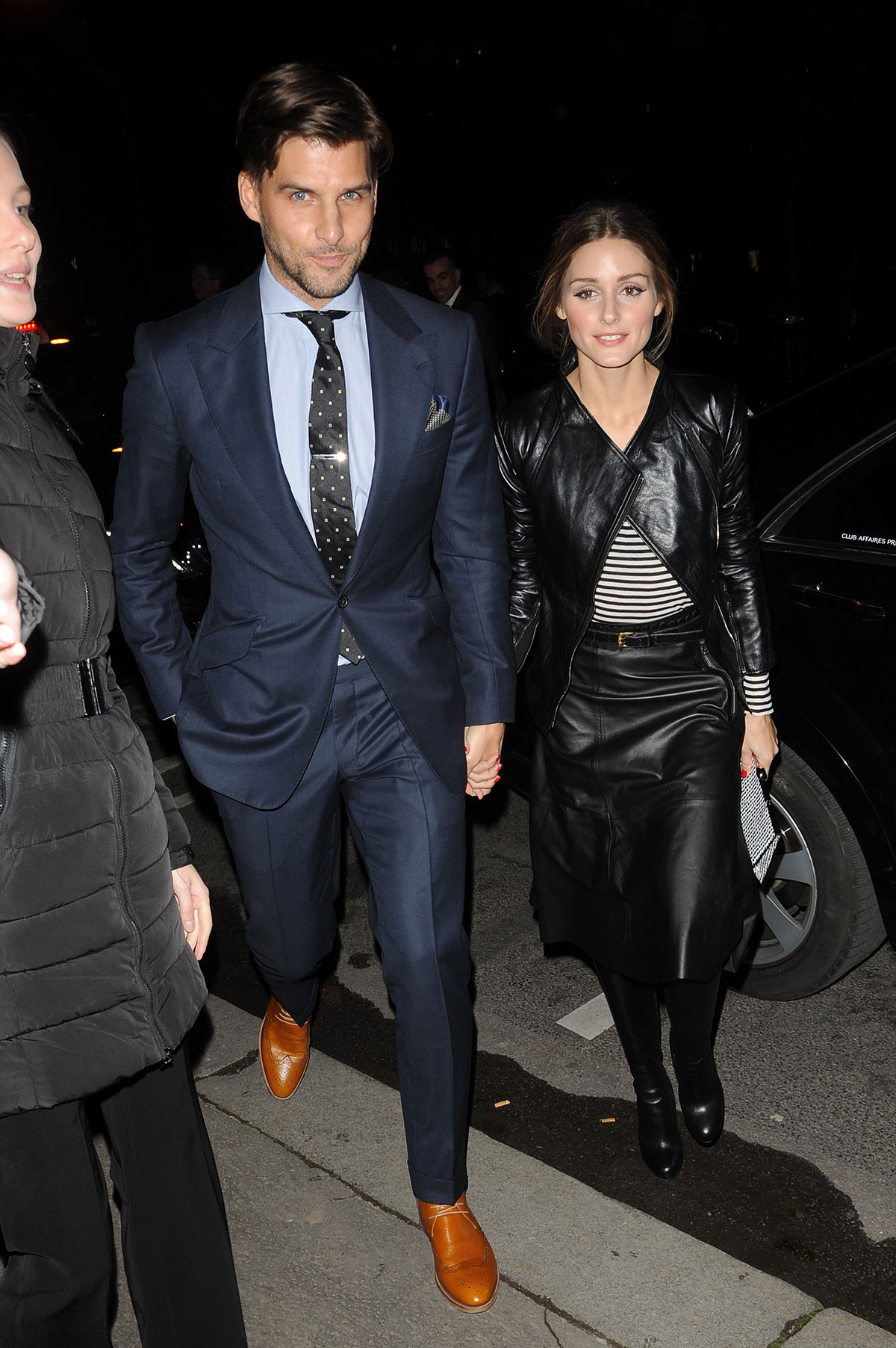 Olivia Palermo attends H&M Paris Fashion Show