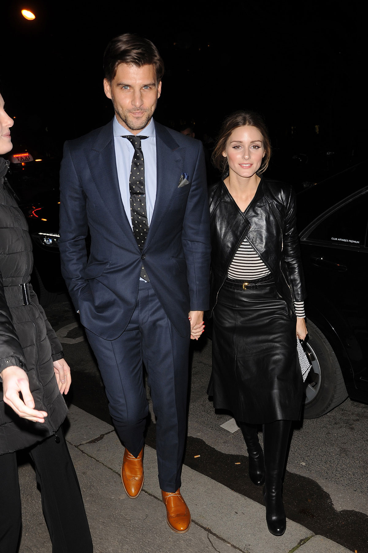 Olivia Palermo attends H&M Paris Fashion Show