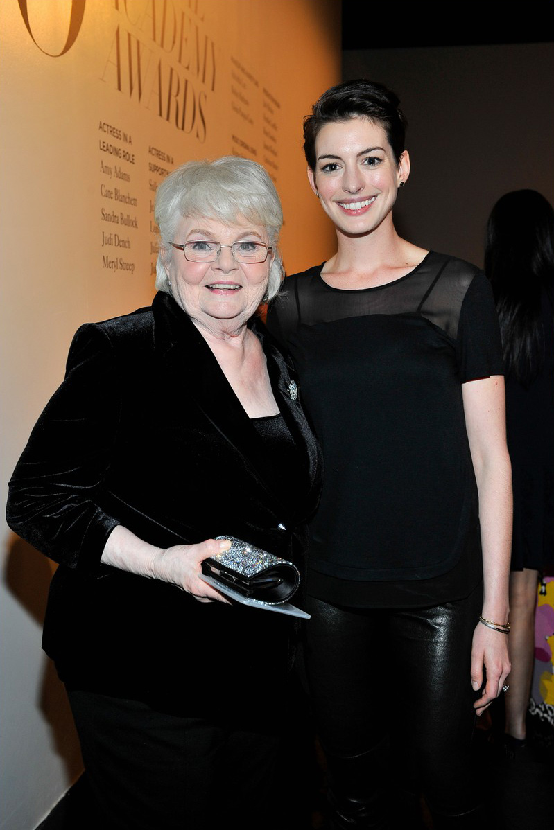 Anne Hathaway at the Diane Von Furstenberg’s Luncheon