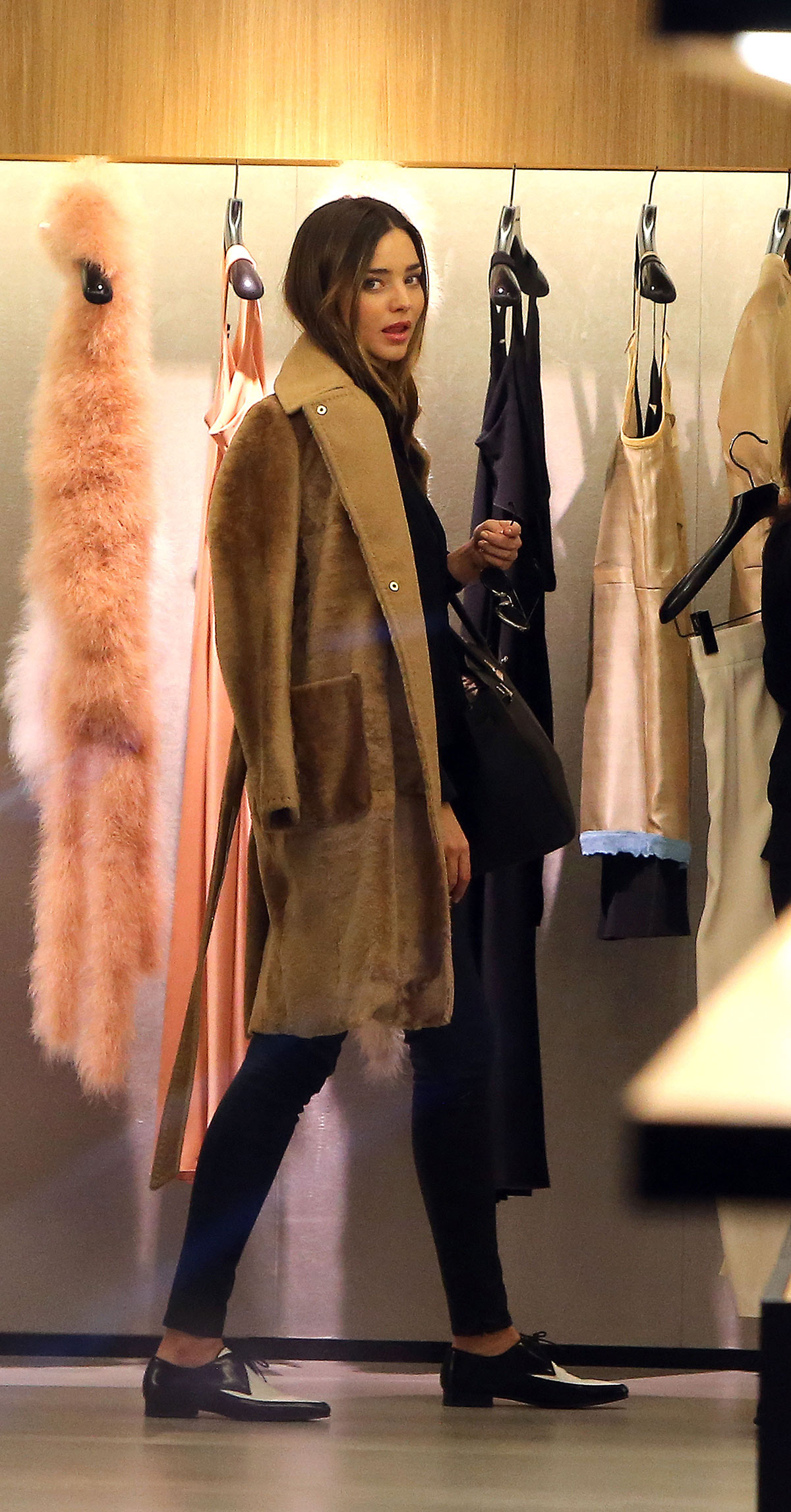Miranda Kerr shopping at Sonia Rykiel’s shop