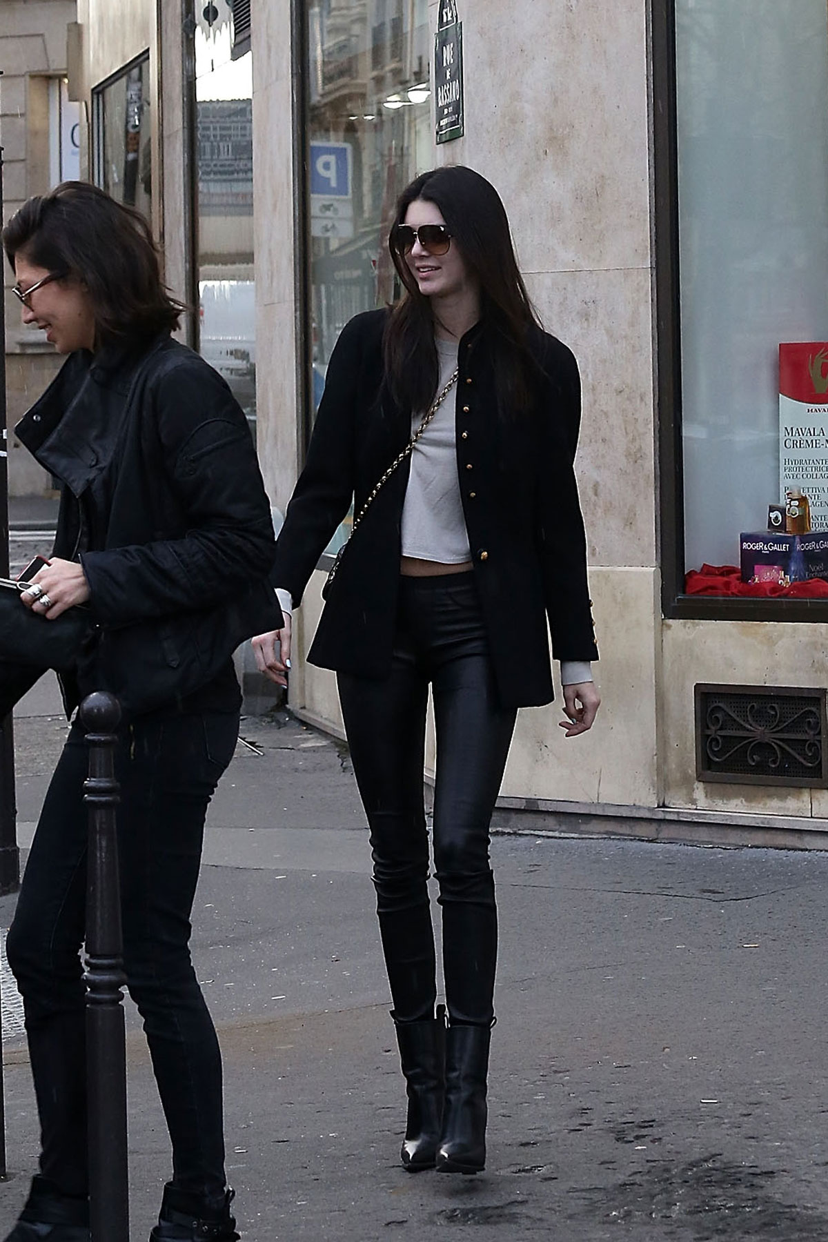 Kendall Jenner out in Paris