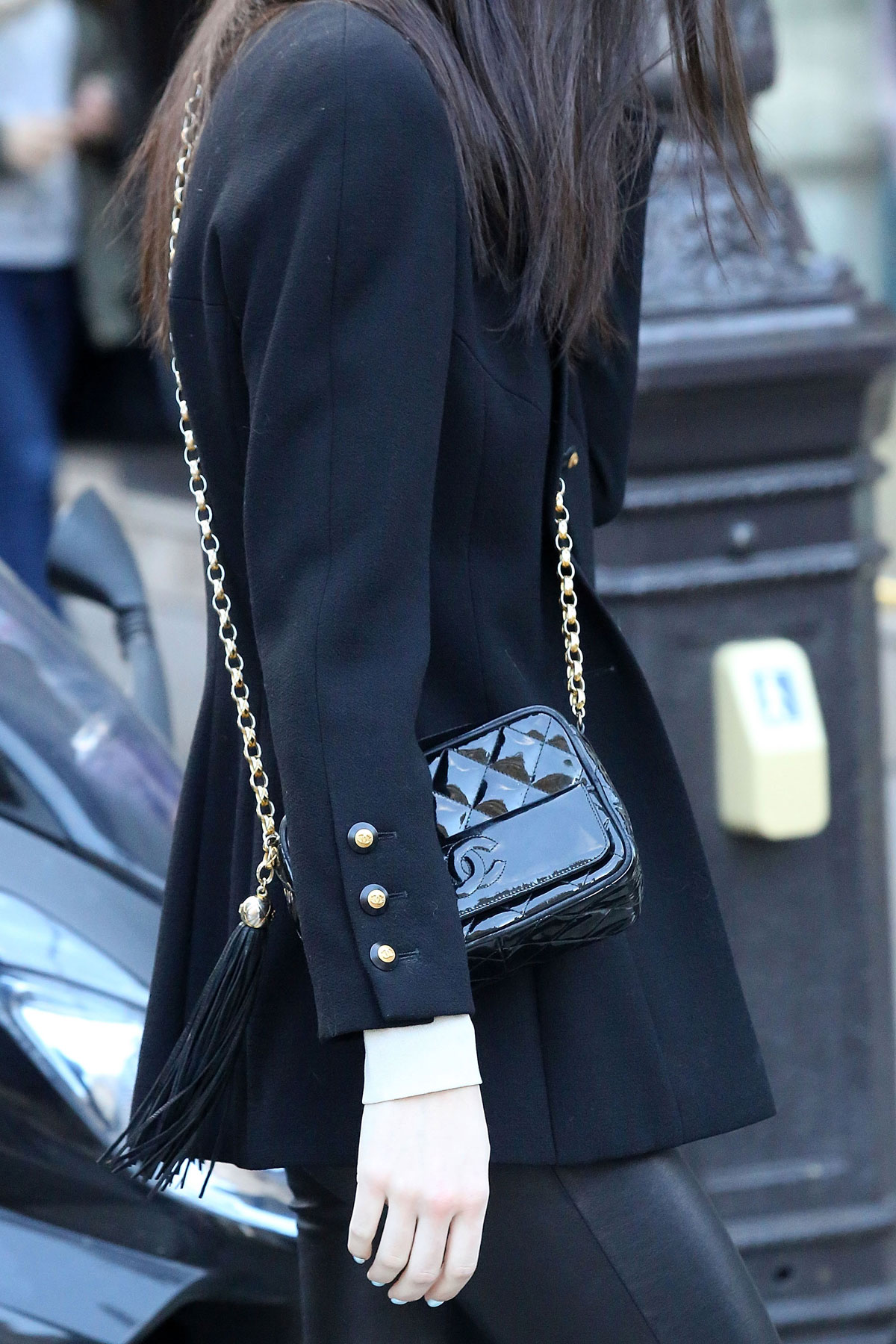 Kendall Jenner out in Paris