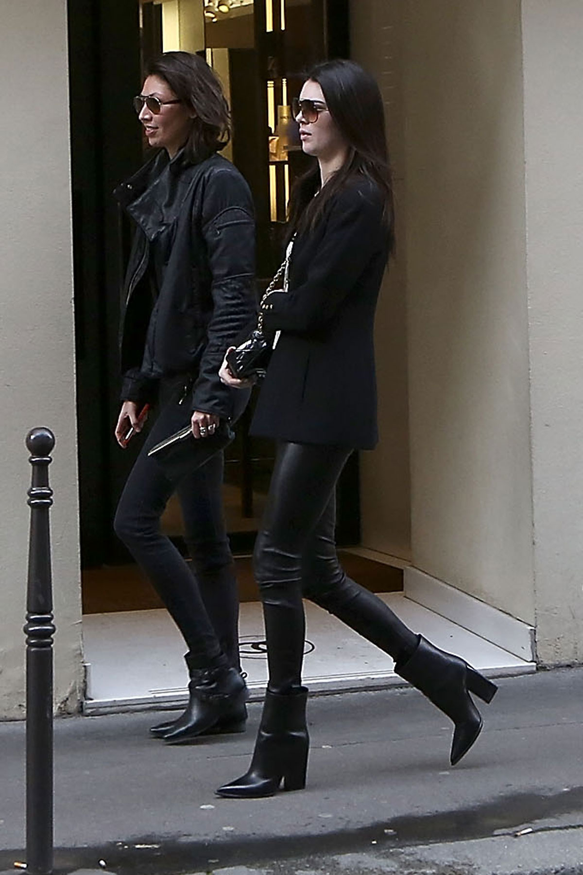 Kendall Jenner out in Paris