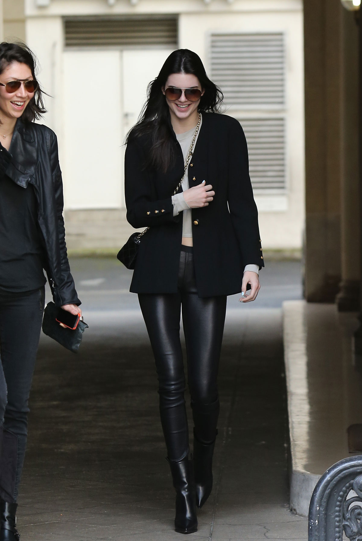 Kendall Jenner out in Paris