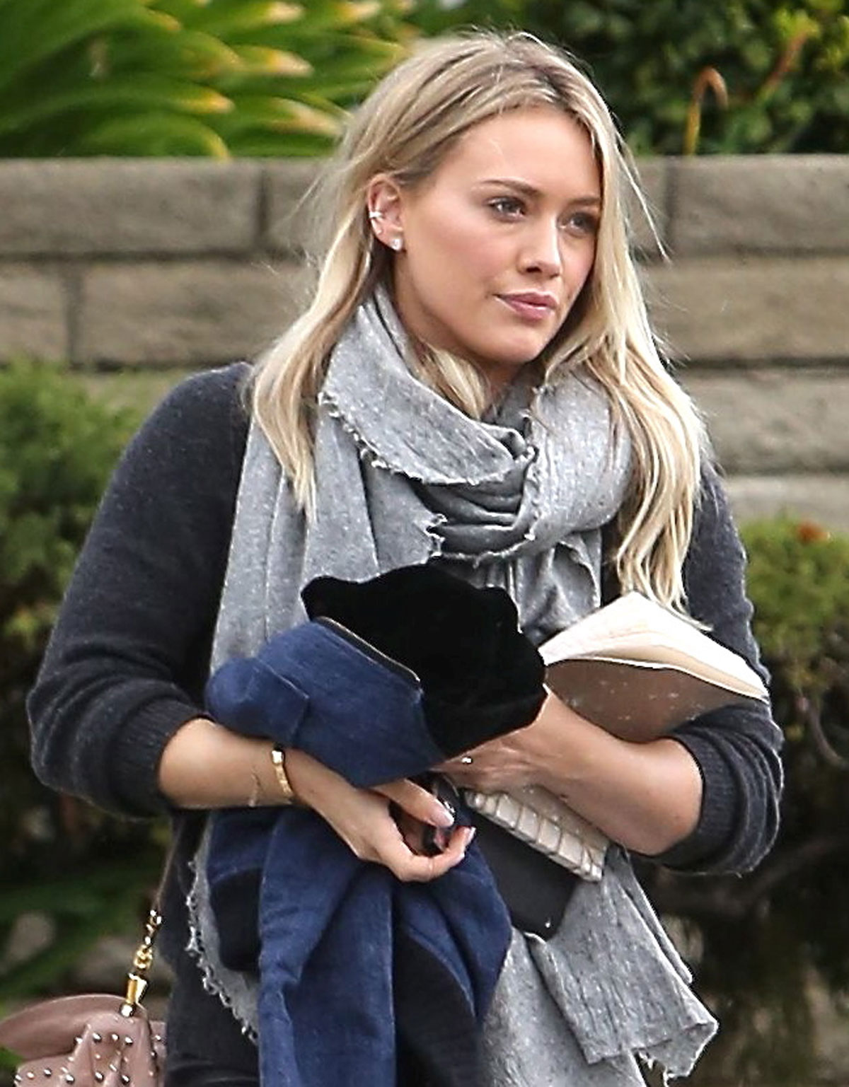 Hilary Duff was spotted while out in Beverly Hills