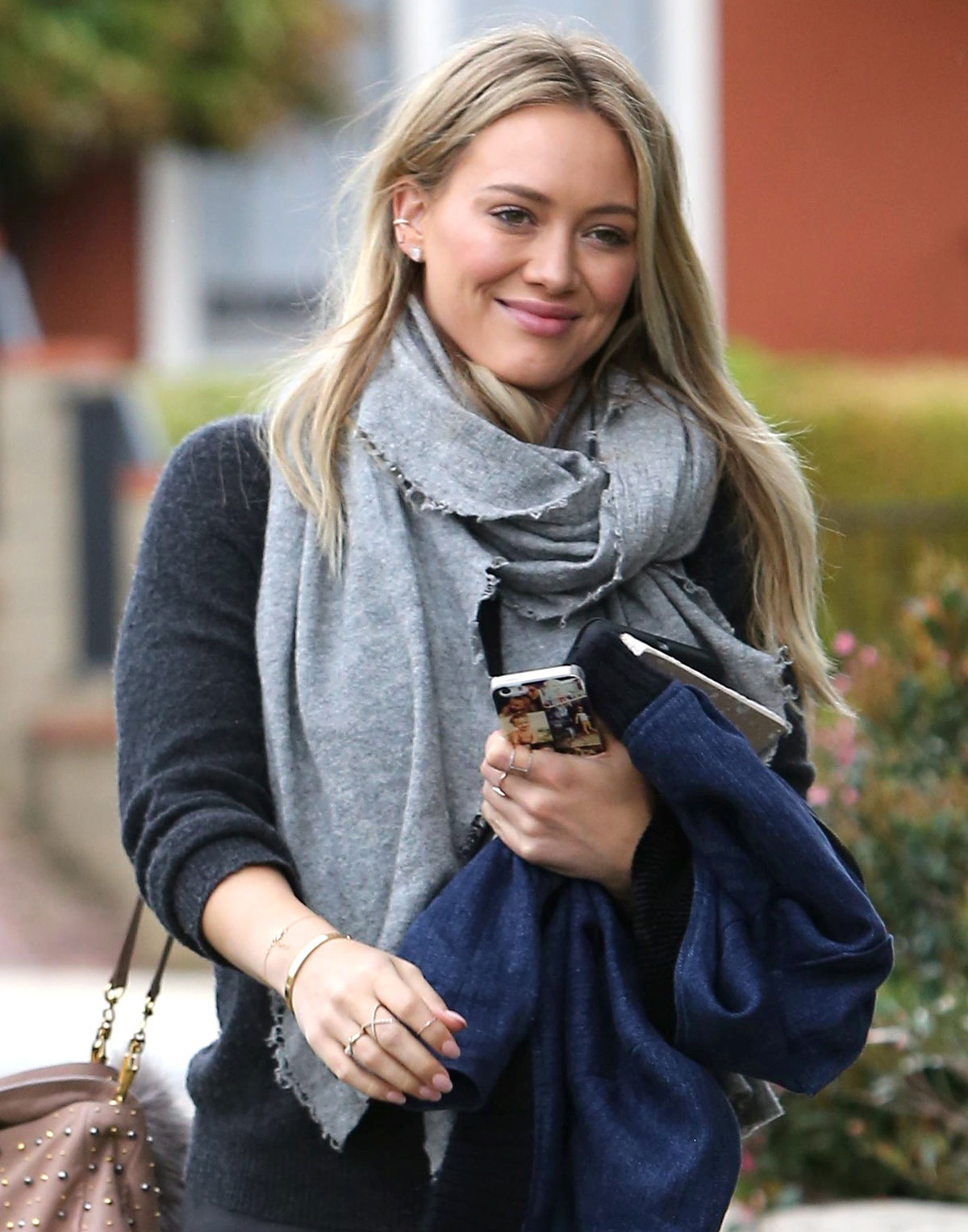 Hilary Duff was spotted while out in Beverly Hills