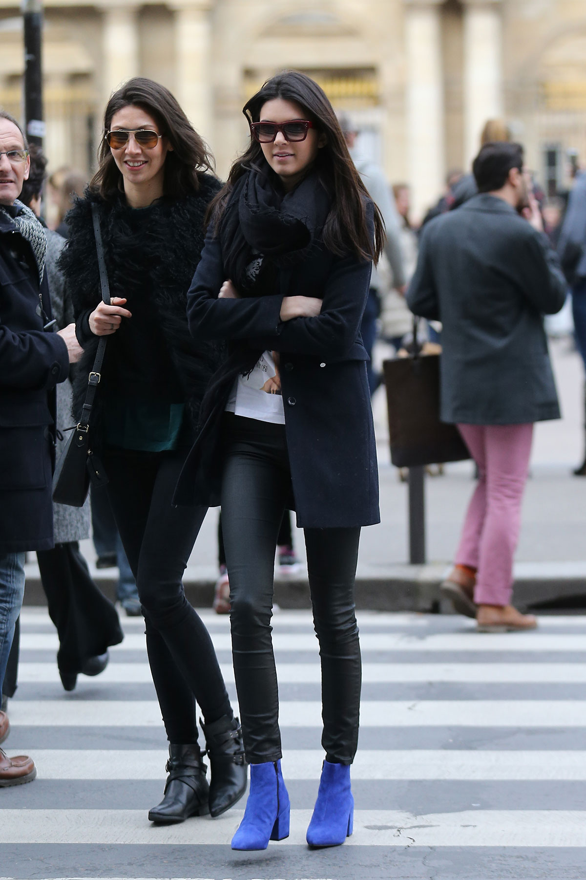 Kendall Jenner out in Paris