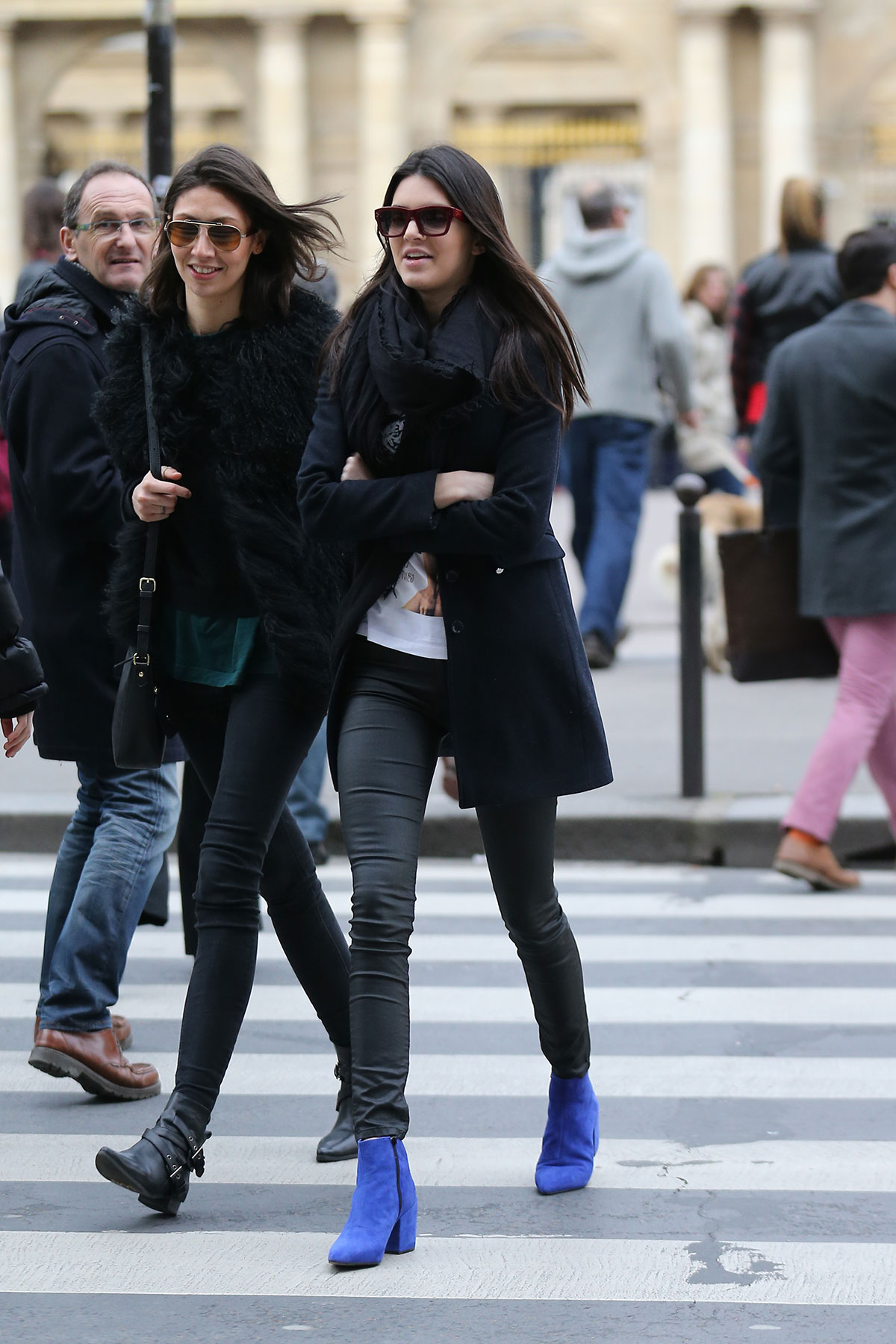 Kendall Jenner out in Paris