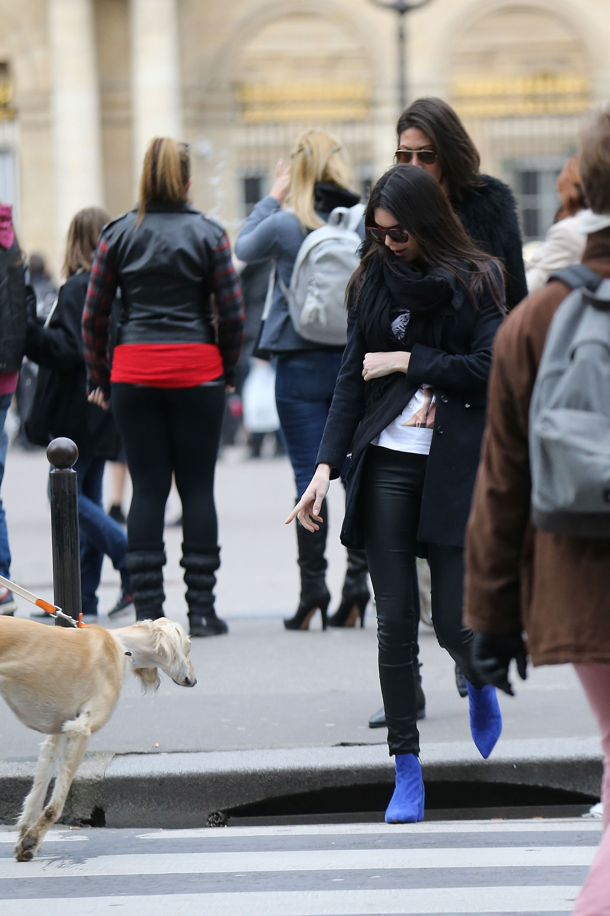 Kendall Jenner out in Paris