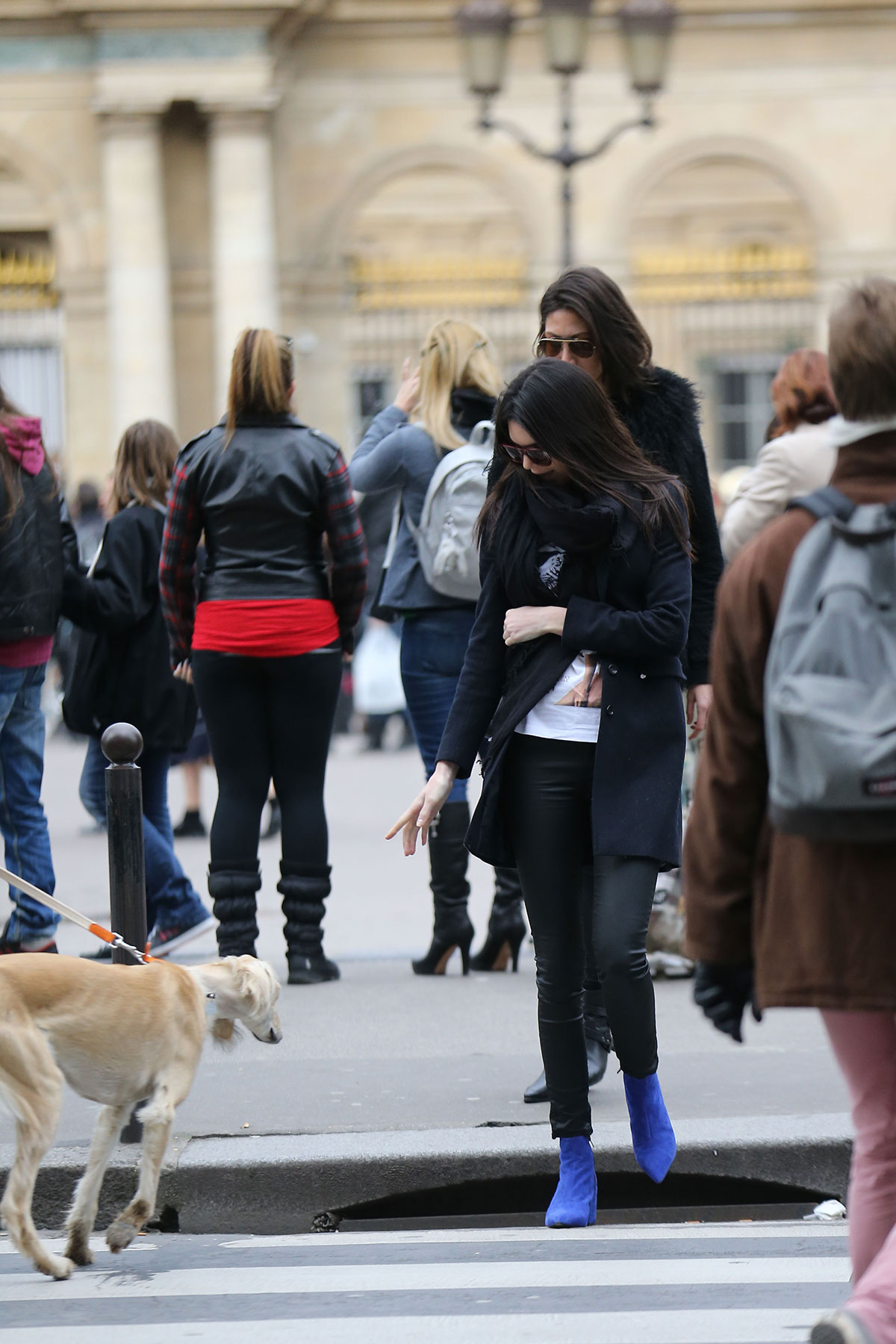 Kendall Jenner out in Paris