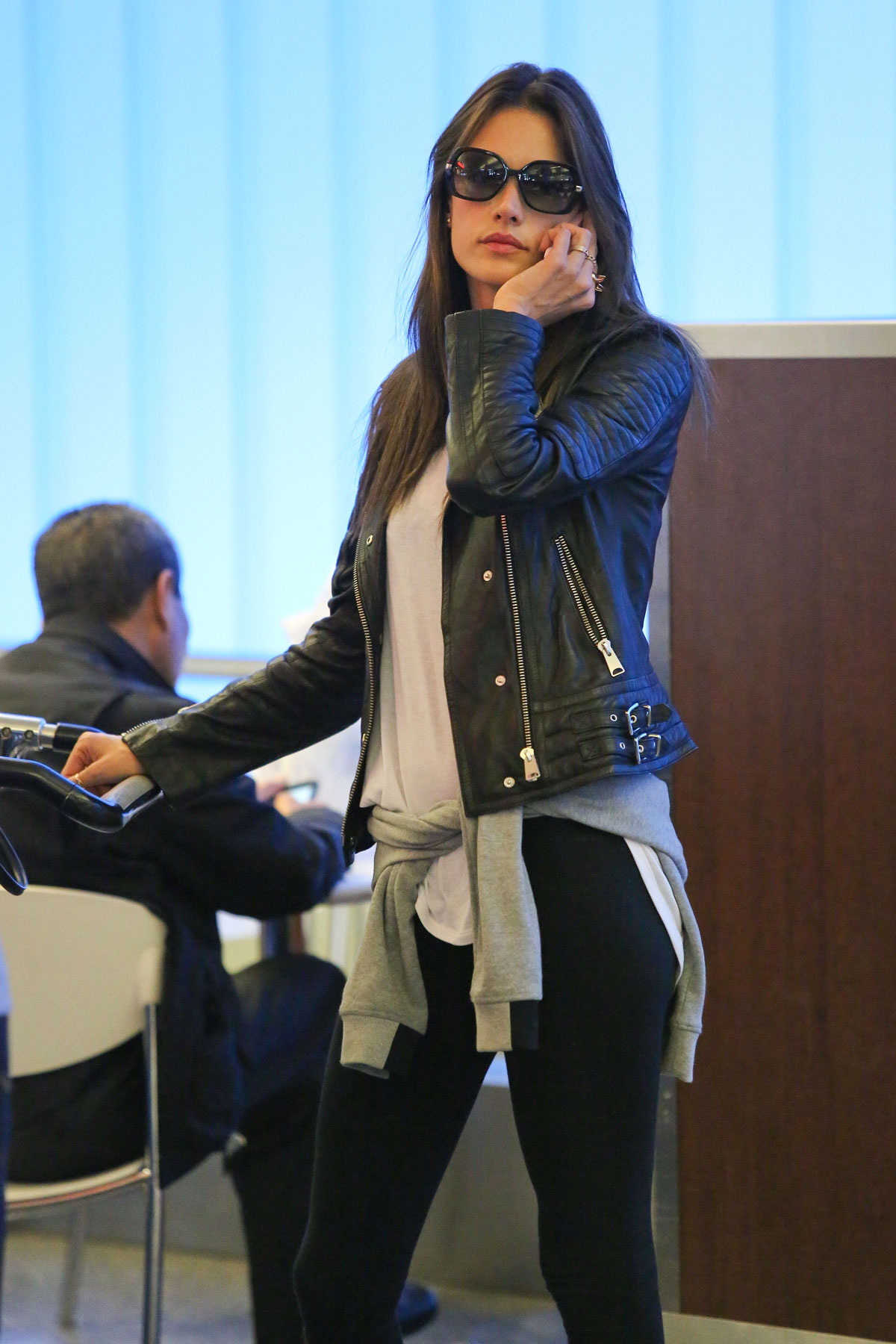Alessandra Ambrosio at LAX airport