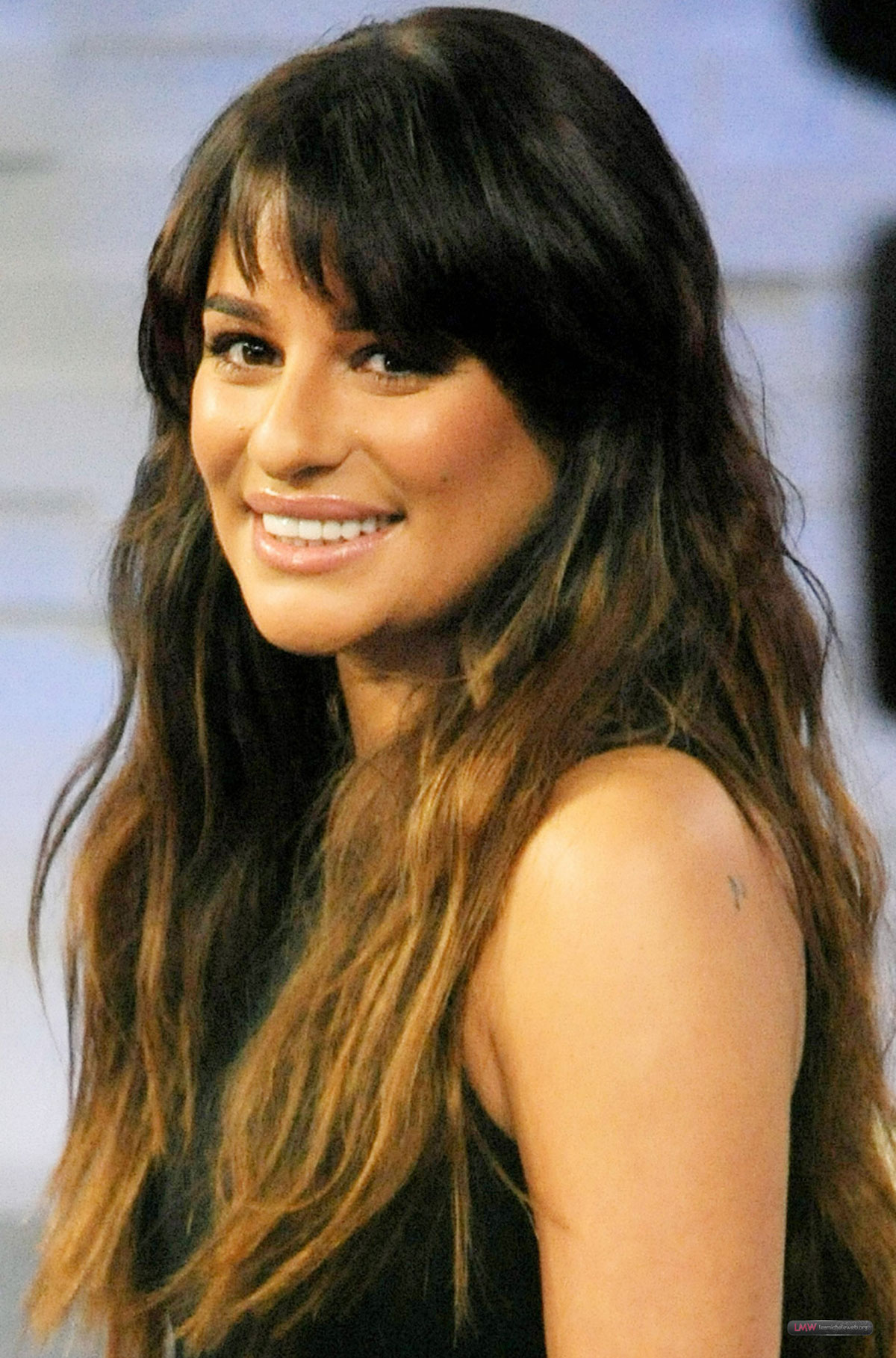 Lea Michele at Good Morning America