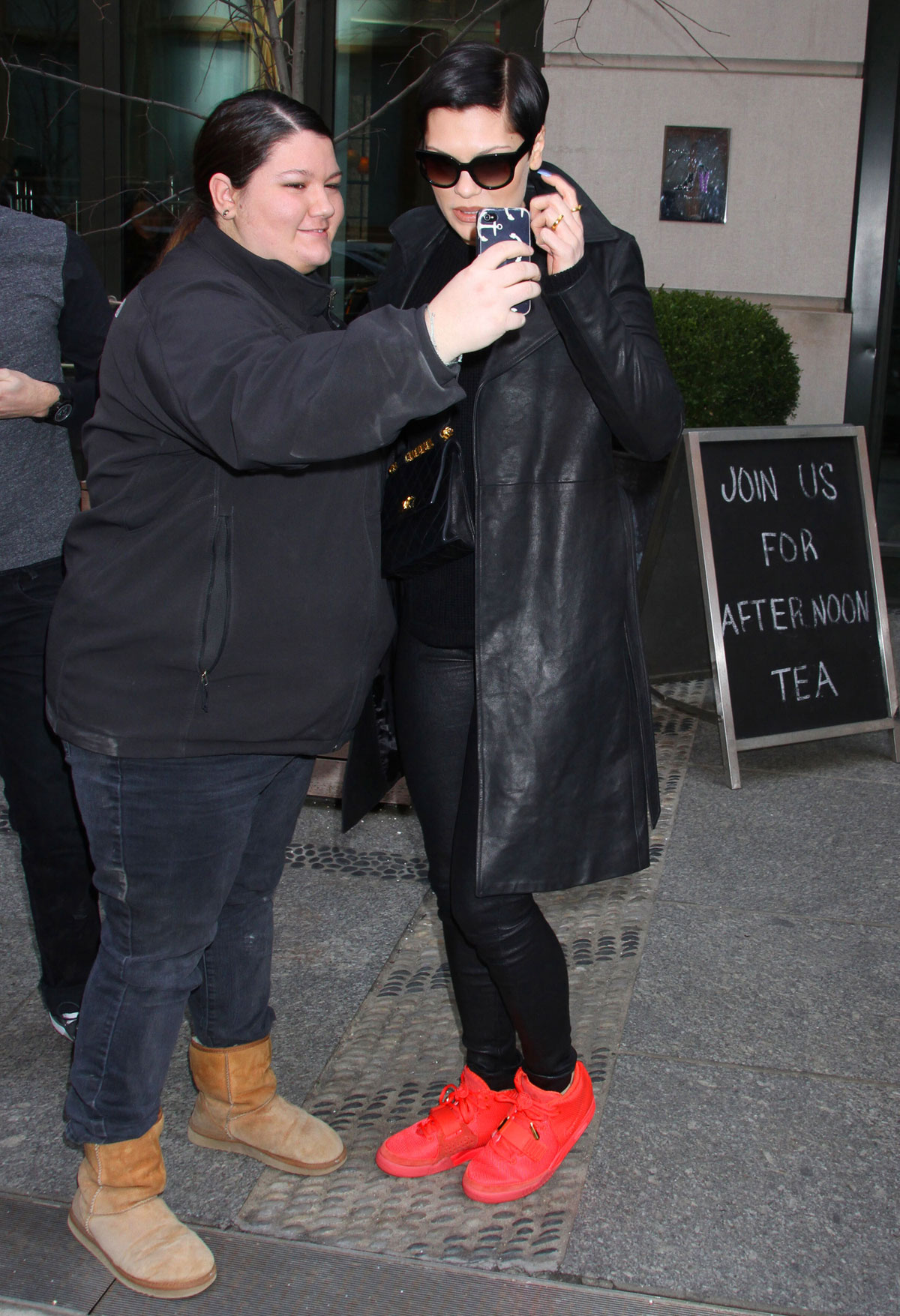 Jessie J out and about in NYC