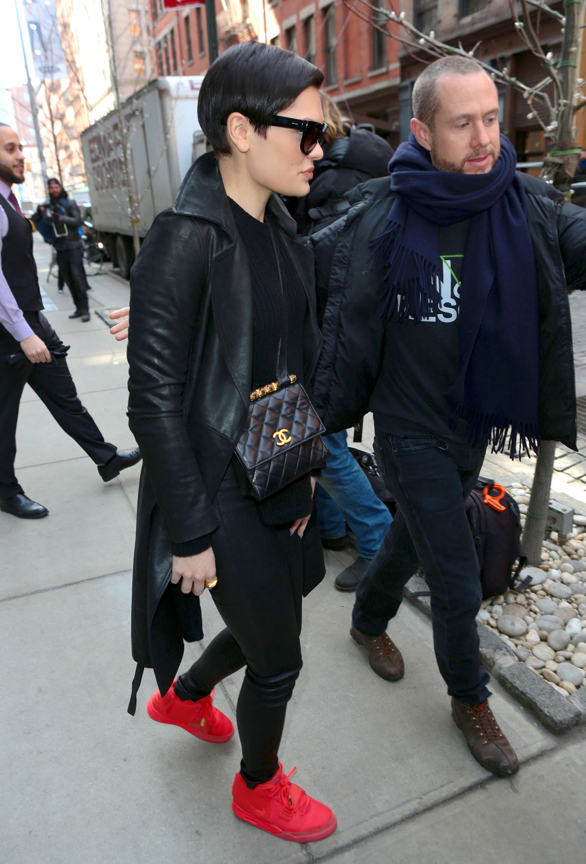 Jessie J out and about in NYC