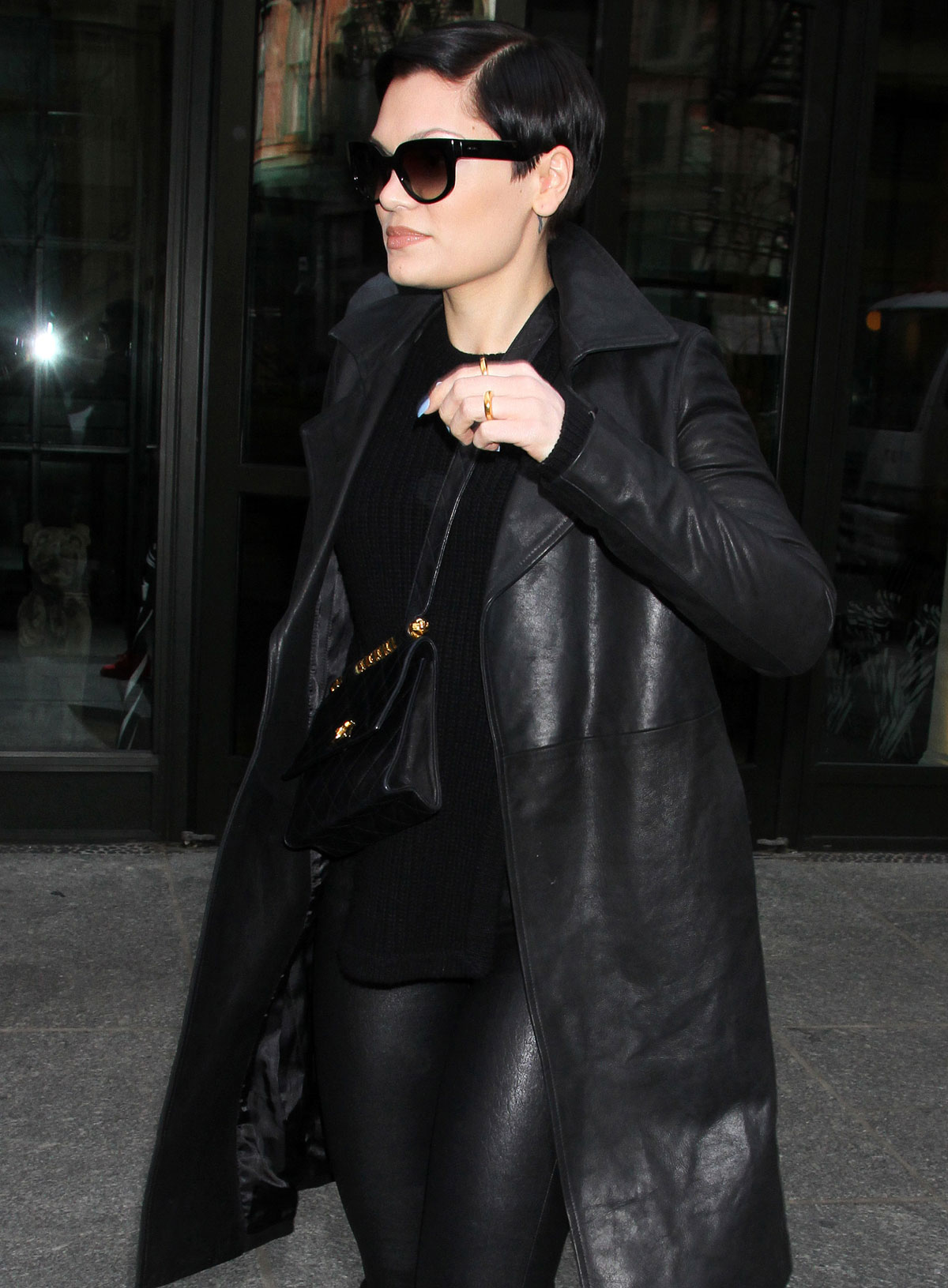 Jessie J out and about in NYC