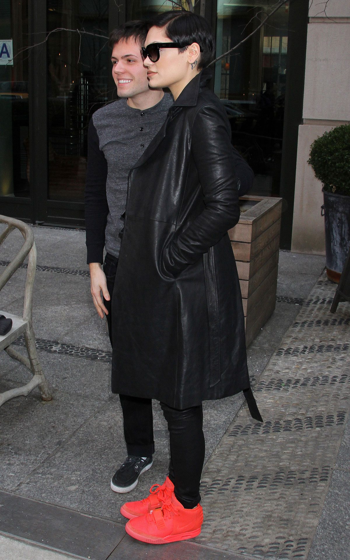 Jessie J out and about in NYC