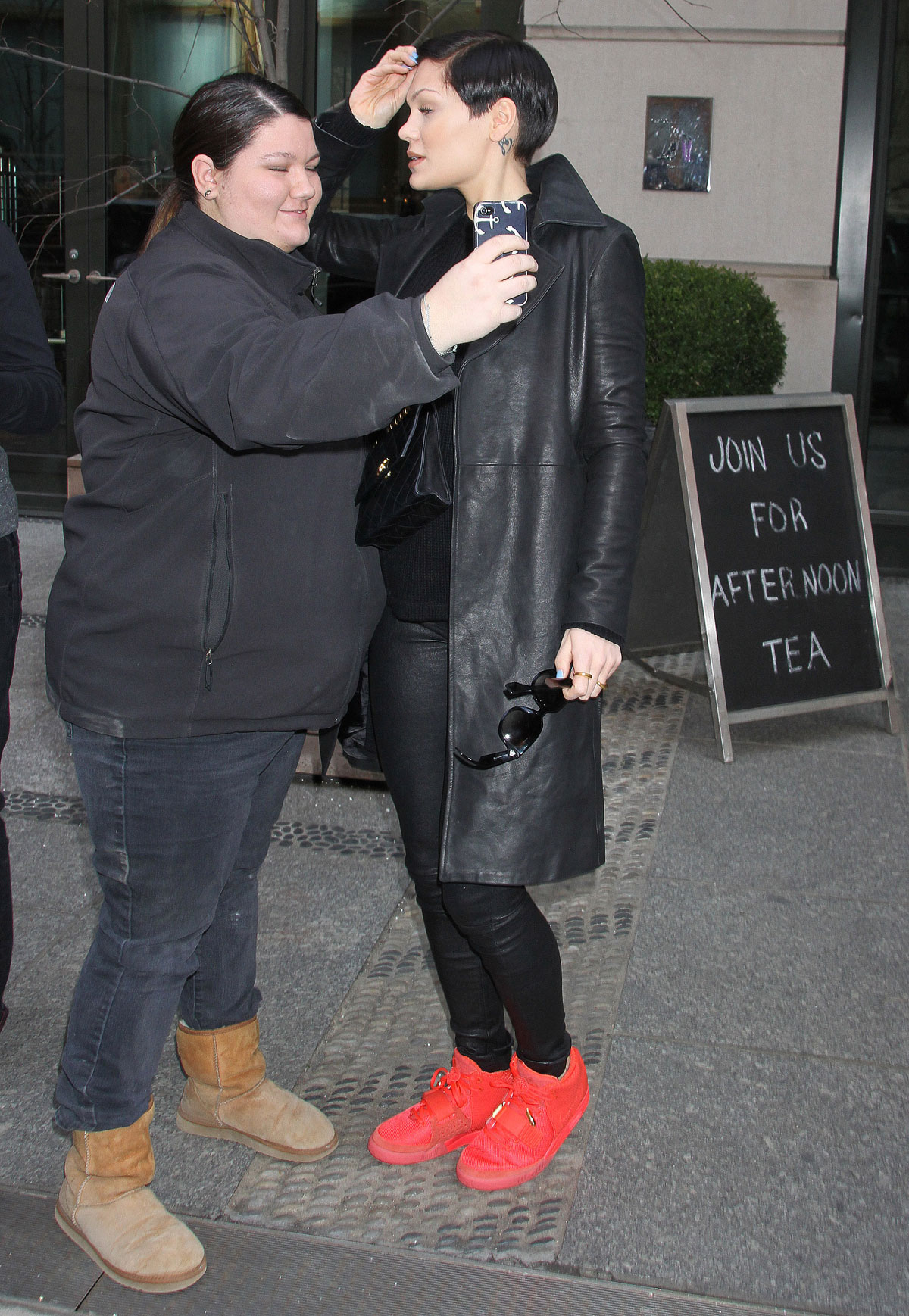 Jessie J out and about in NYC