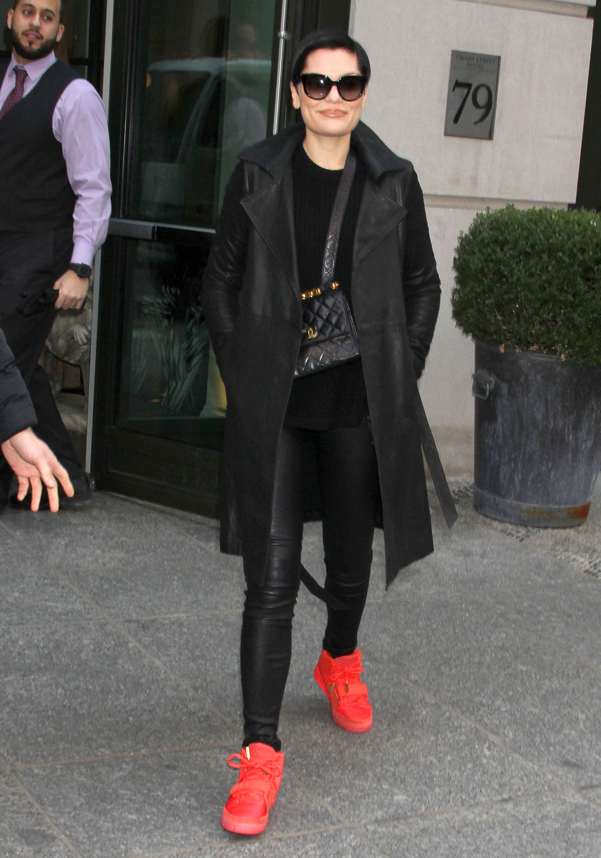 Jessie J out and about in NYC