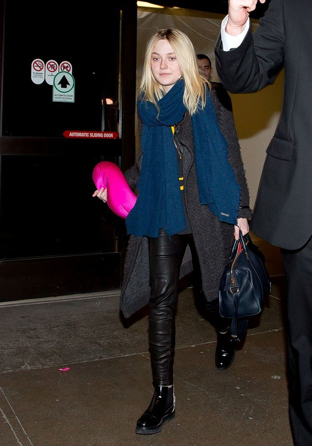 Dakota Fanning at LAX