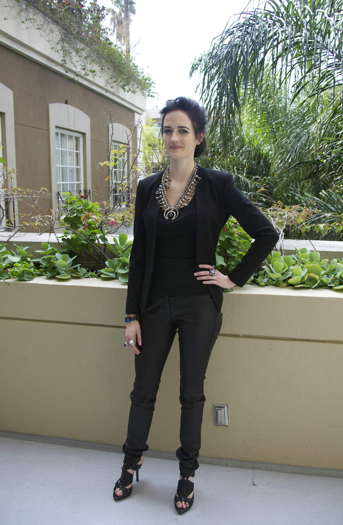 Eva Green attends 300 Rise Of An Empire press conference