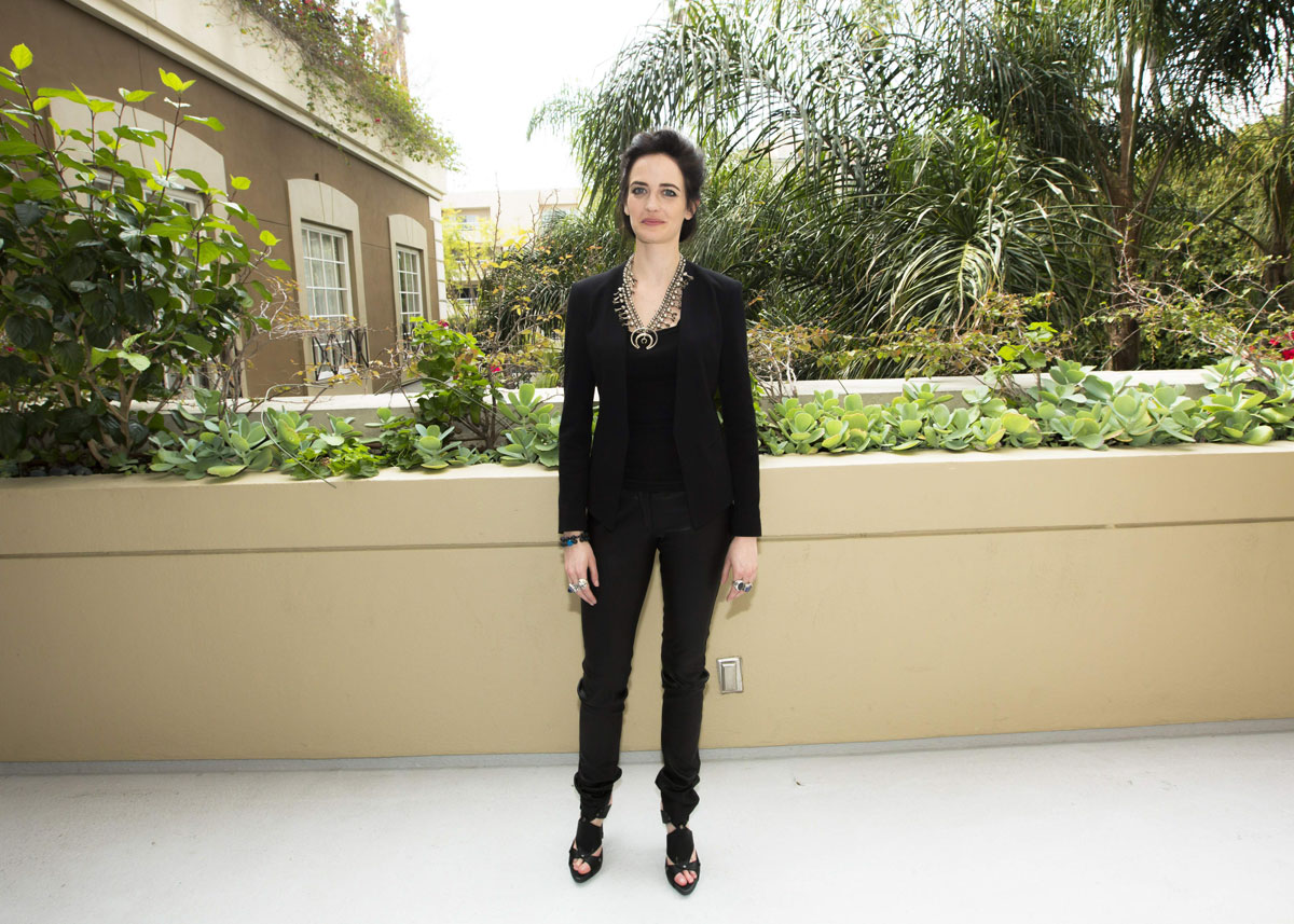 Eva Green attends 300 Rise Of An Empire press conference