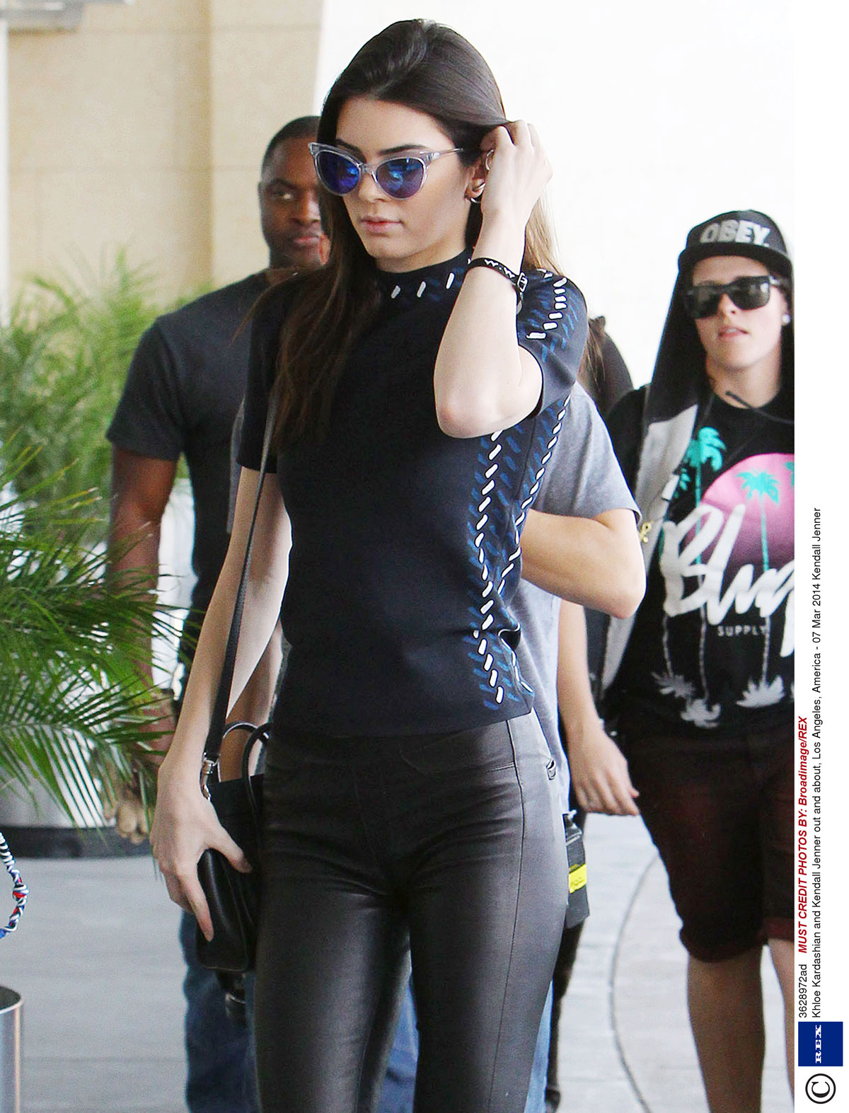 Kendall Jenner attends Rick Ross concert