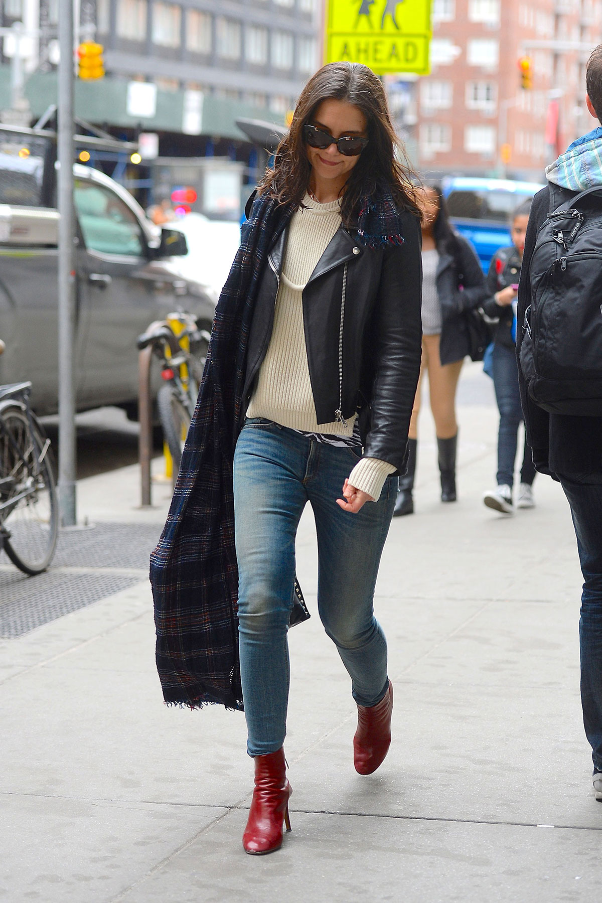 Katie Holmes out and about in NYC
