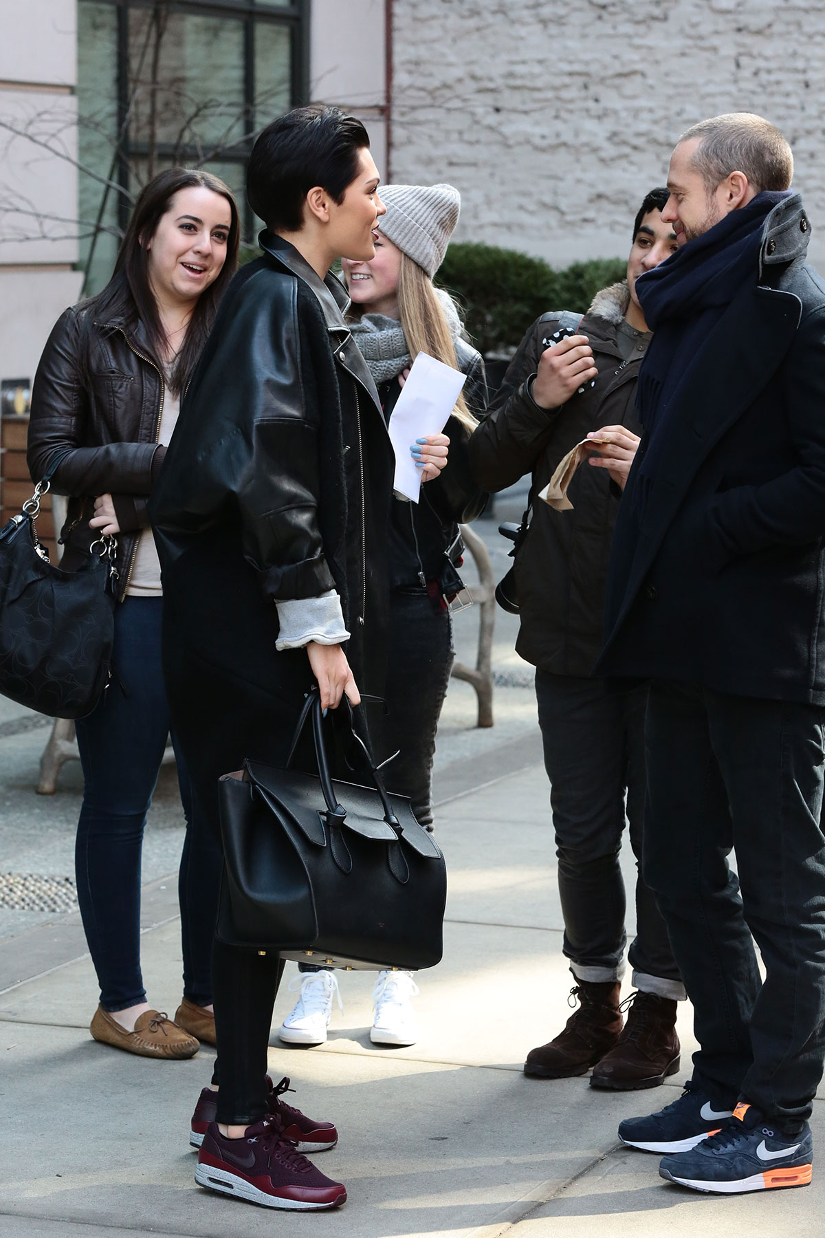 Jessie J Leaves her hotel in NYC