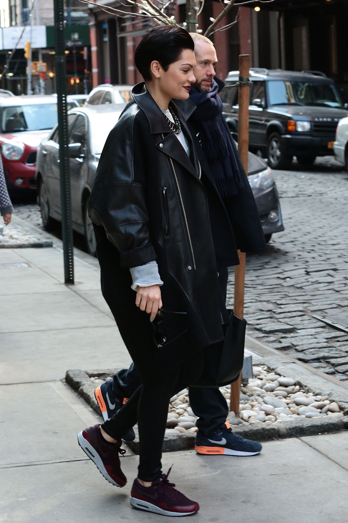 Jessie J Leaves her hotel in NYC