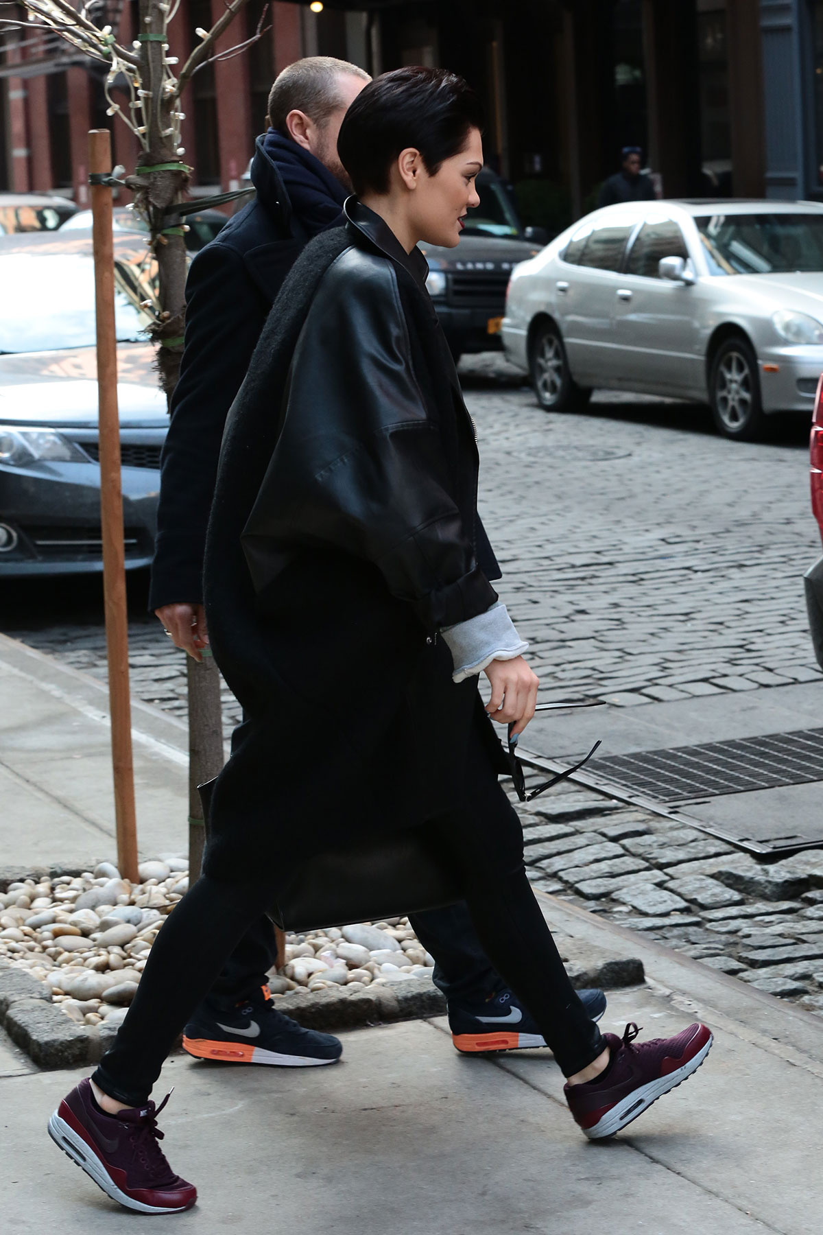 Jessie J Leaves her hotel in NYC