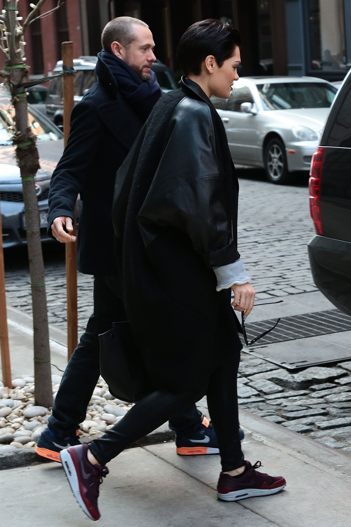 Jessie J Leaves her hotel in NYC